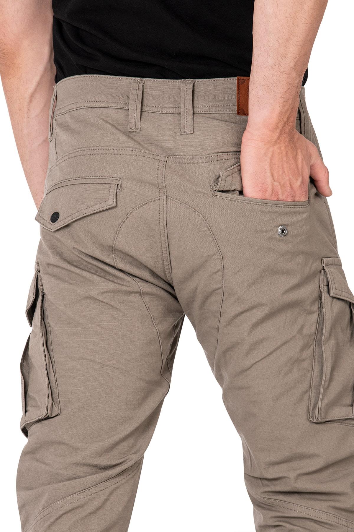BJ TRUVA CARGO BEİGE KORUMALI MOTOSİKLET PANTOLONUTHE BİKER JEANSYazlık Pantolonlar