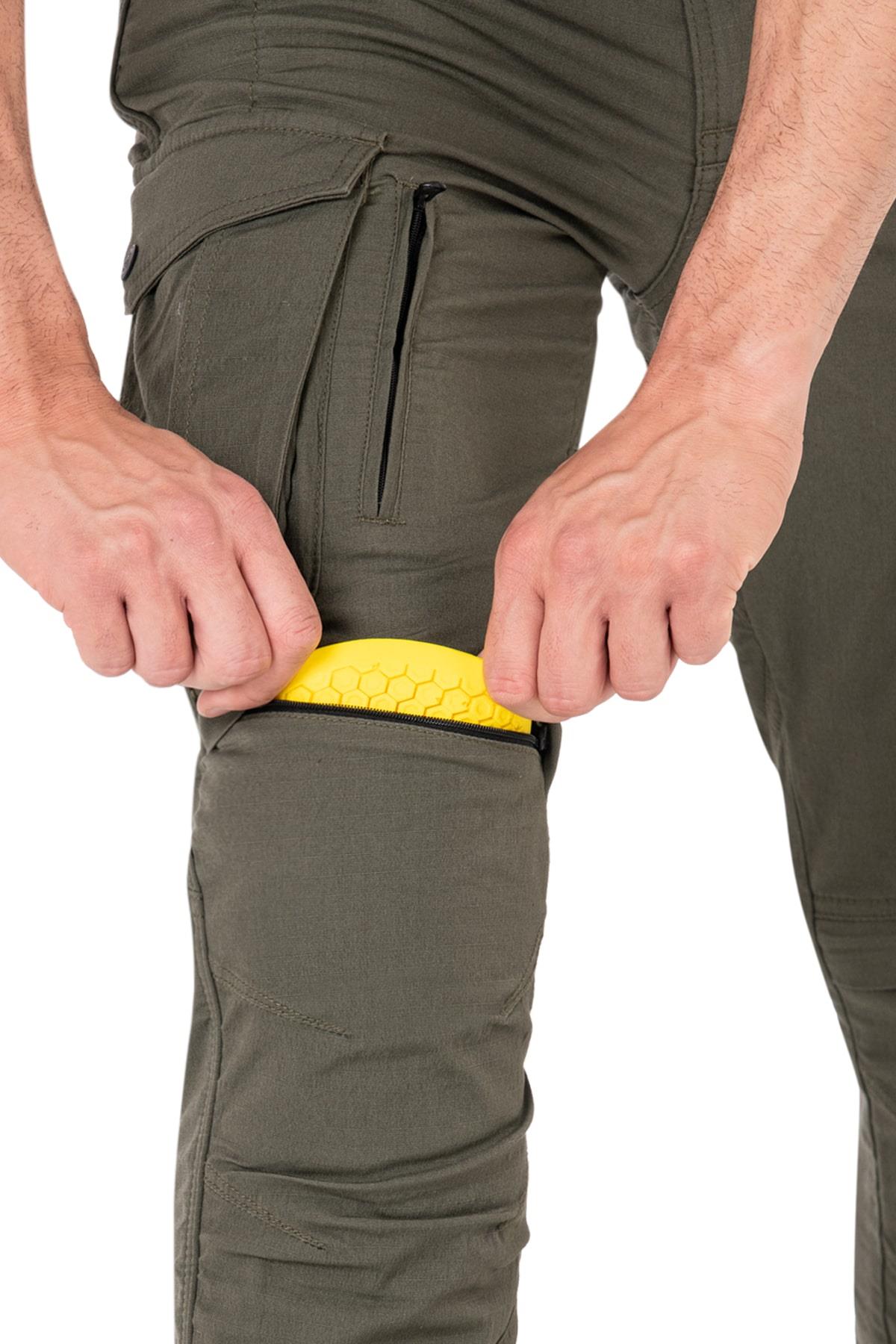 BJ TRUVA CARGO KHAKİ KORUMALI MOTOSİKLET PANTOLONUTHE BİKER JEANSYazlık Pantolonlar