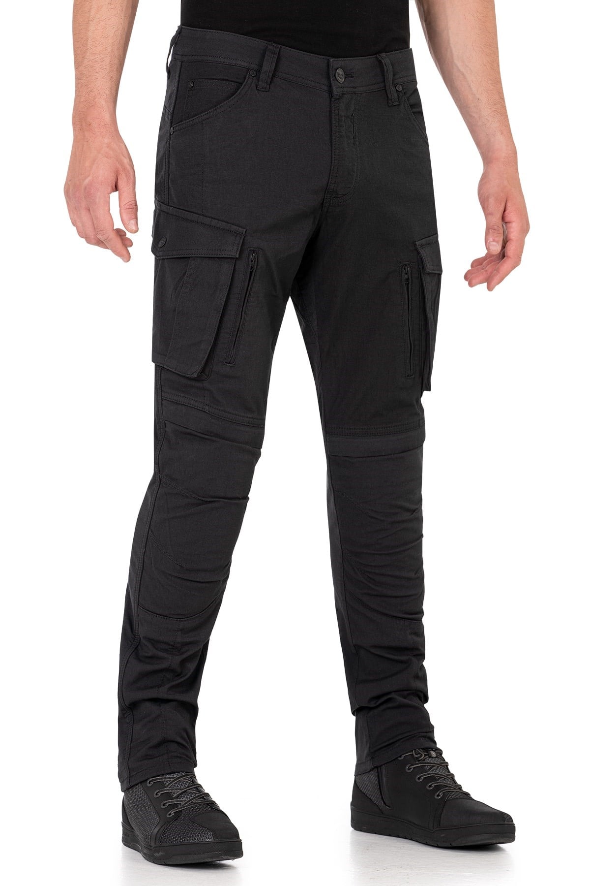 BJ TRUVA CARGO BLACK KORUMALI PANTOLONTHE BİKER JEANSYazlık Pantolonlar