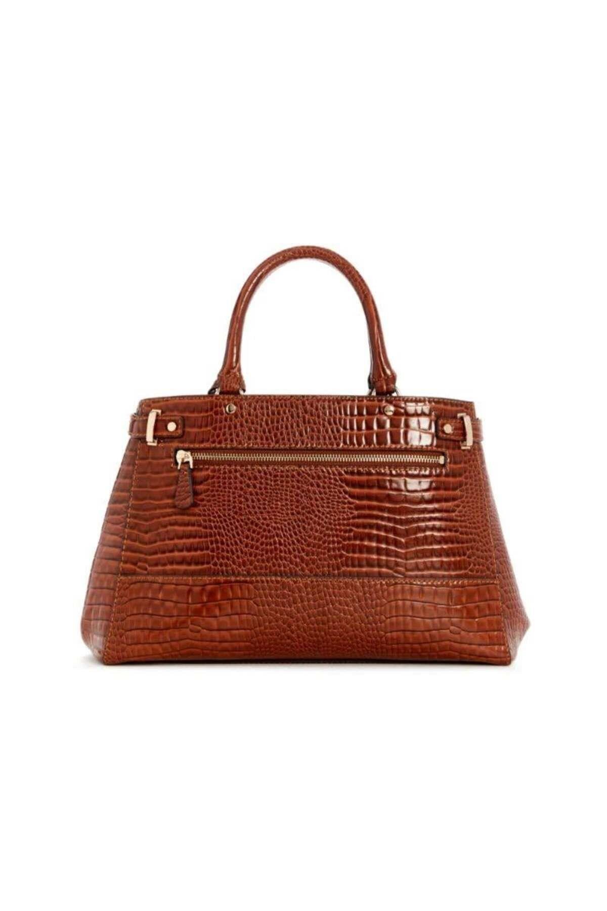 39x11x23Cm GUESS SILVYE LUXURY CROCO SATCHEL CG952706