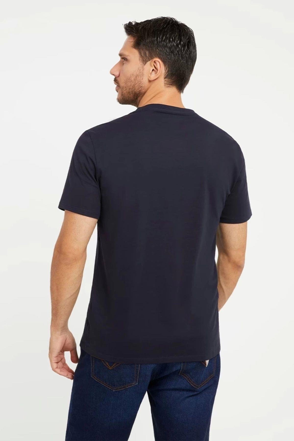 Cn Ss Orıgınal Logo Erkek Lacivert T-shirt M2yı71ı3z14-g7v2