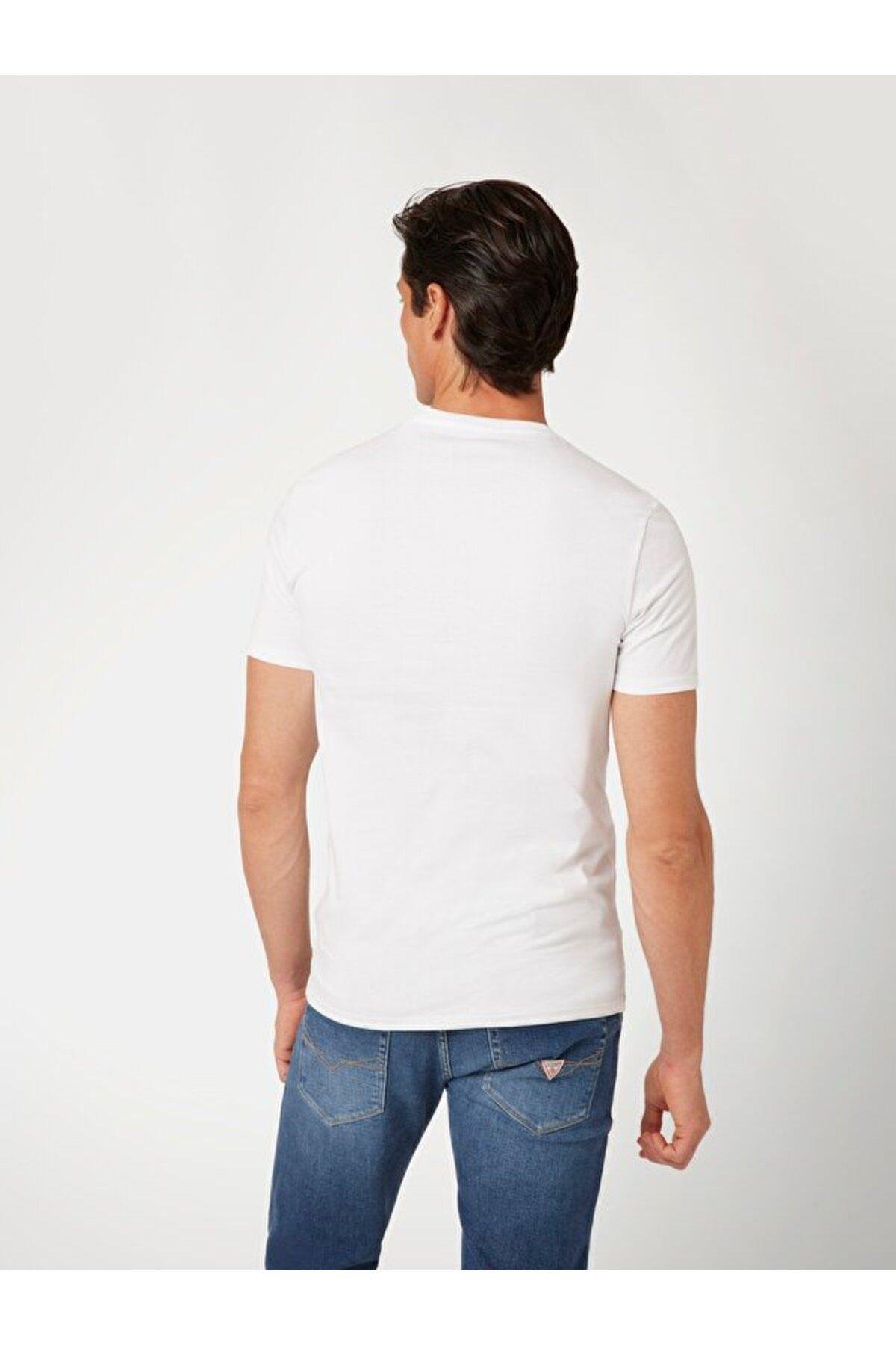 Cn Ss Original Logo Erkek Slim Fit T-shirt