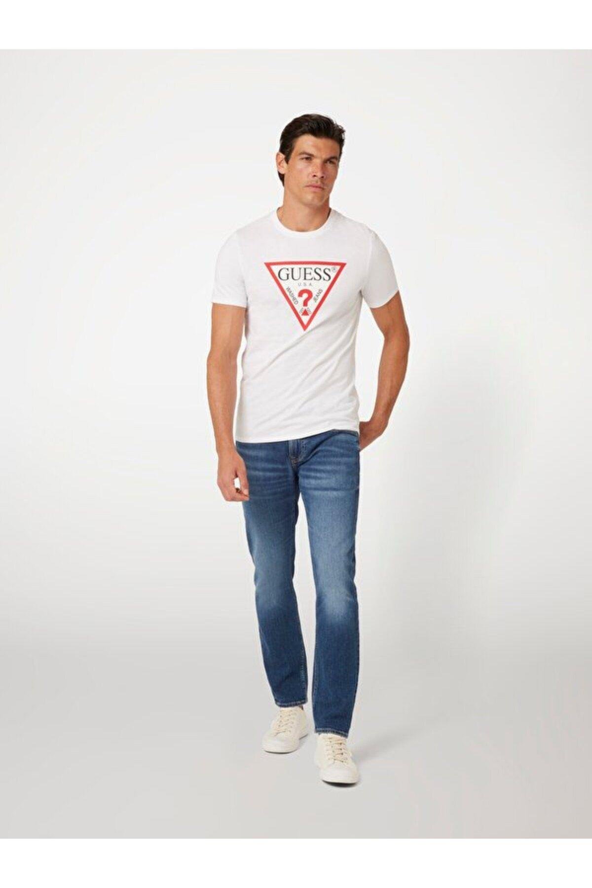 Cn Ss Original Logo Erkek Slim Fit T-shirt