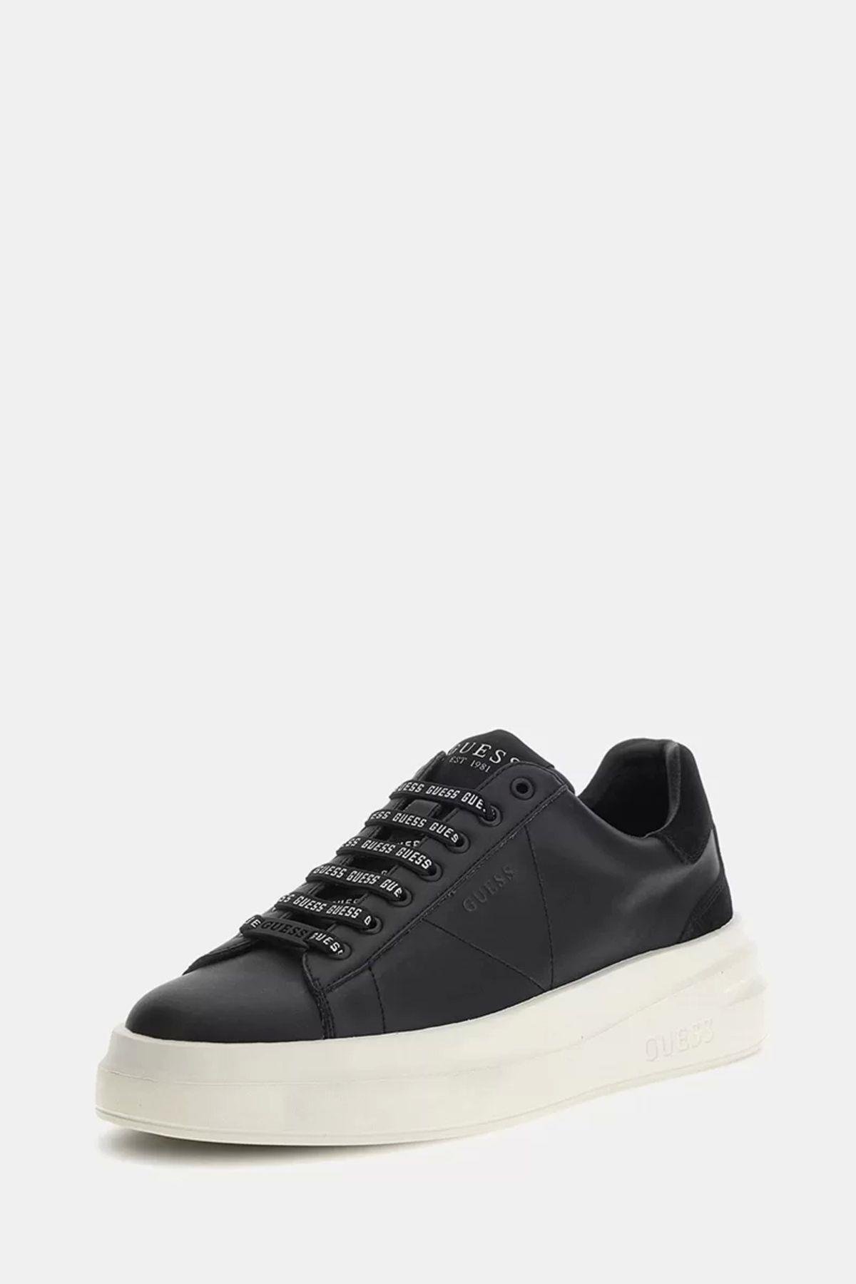 Elba Erkek Siyah Sneaker Fmpvıbsue12-black