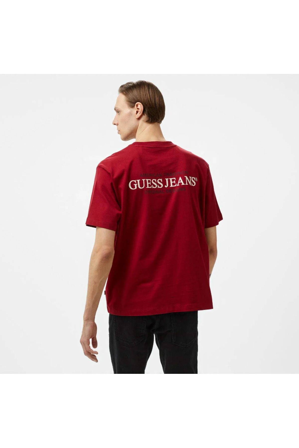 Jeans  American Mid Organic Heavy Jersey 205 Erkek Kırmızı T-Shirt