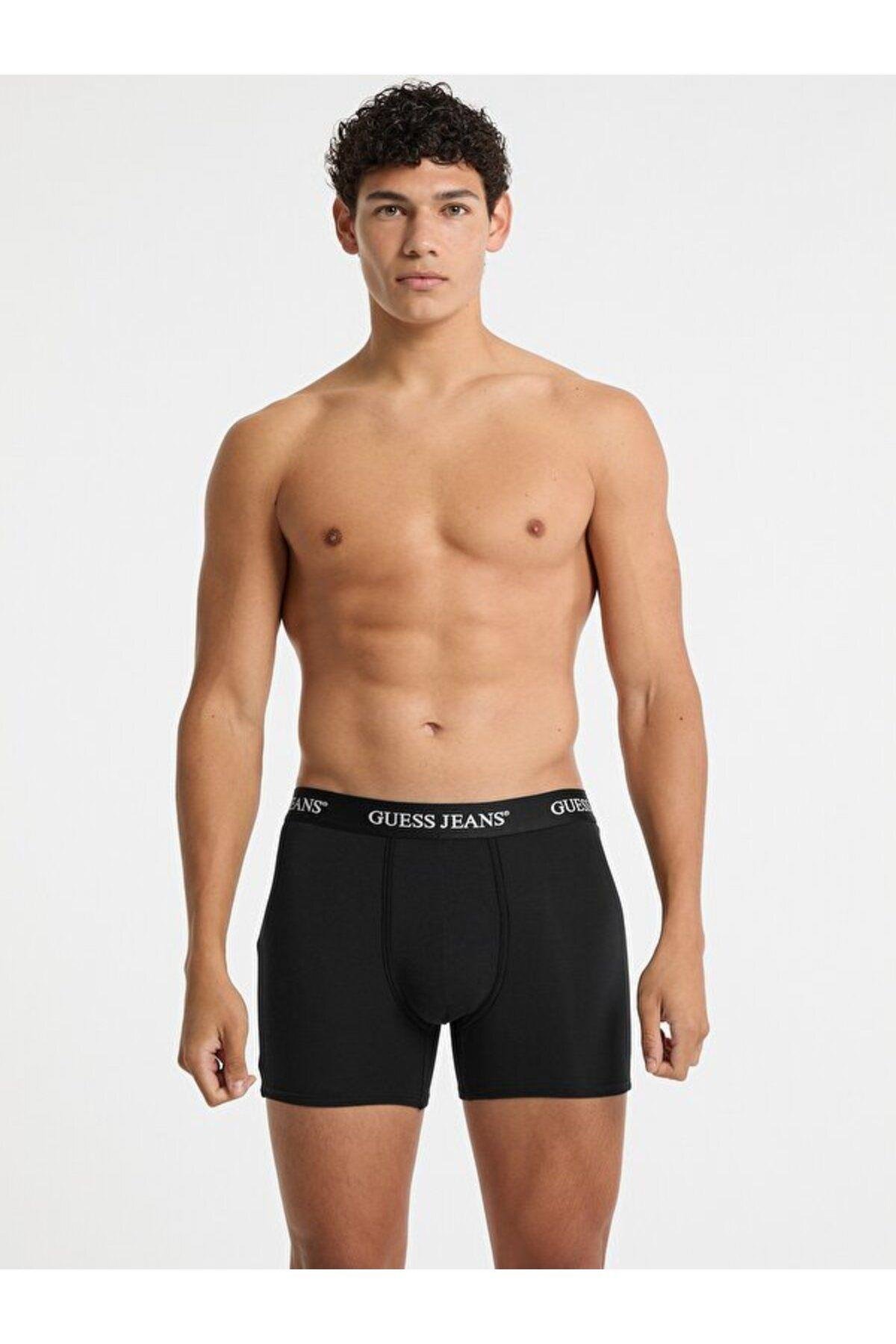 Jeans Erkek 3'lü Boxer Paketi