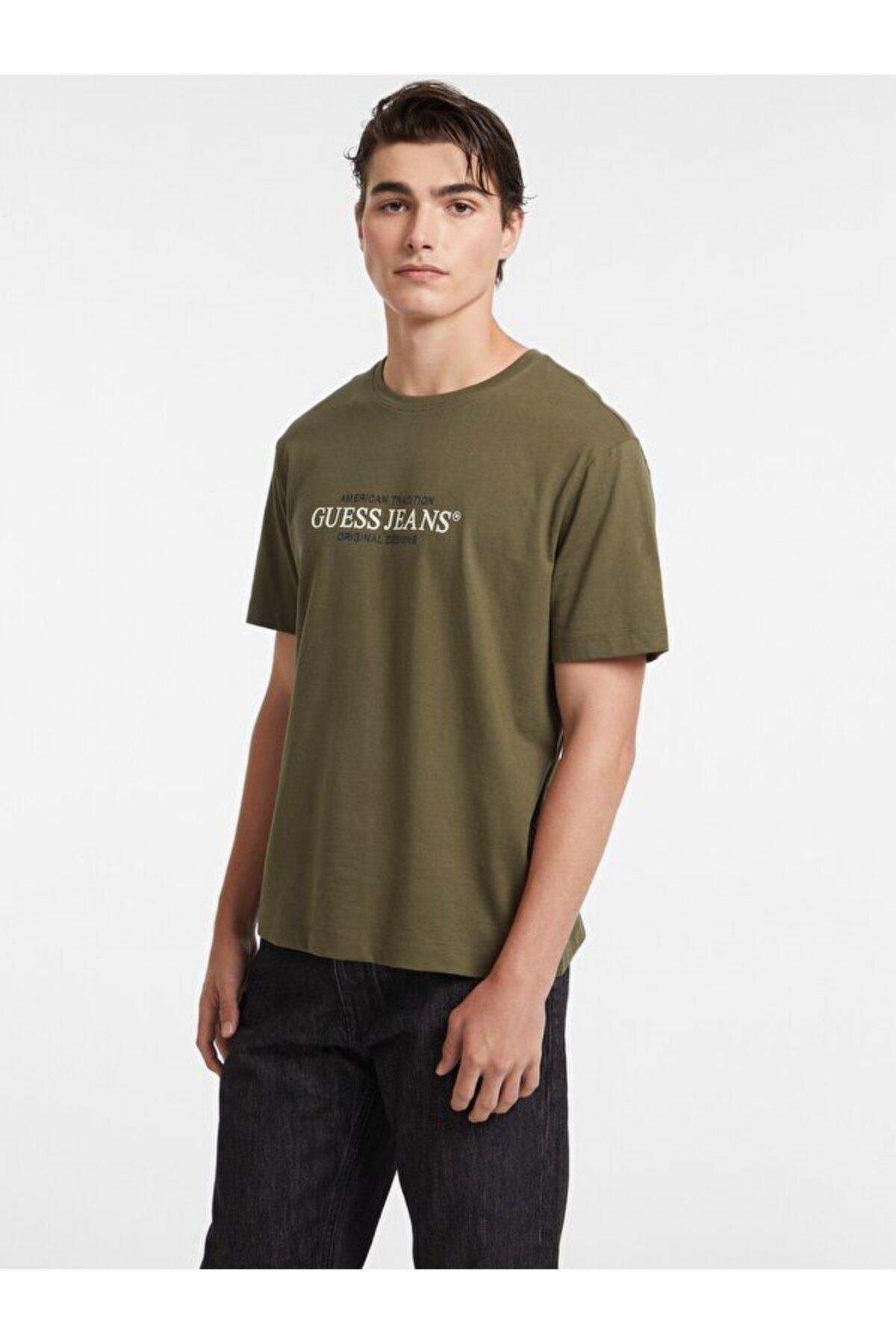 Jeans Erkek Regular Fit T-shirt