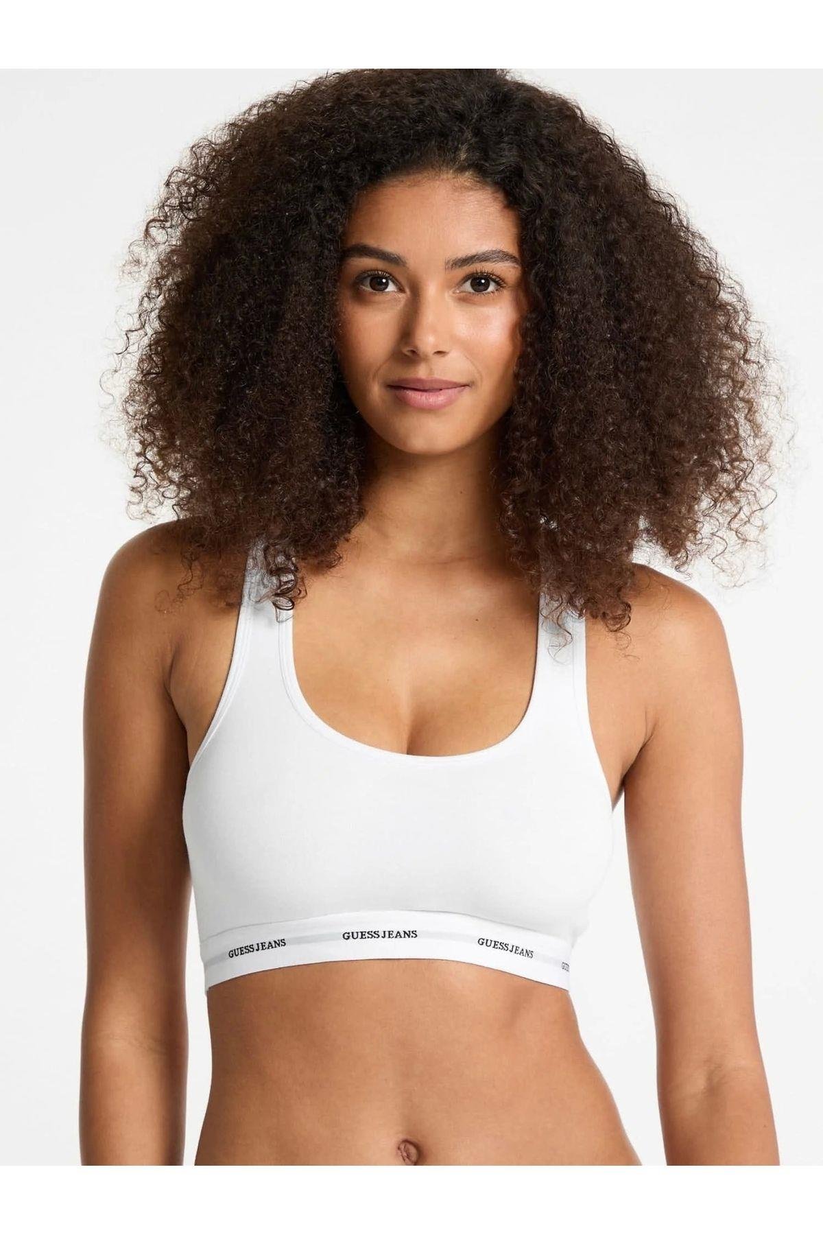 Jeans Gj Bralette Kadın Beyaz Iç Çamaşırı W4bz31kbbu1-g011
