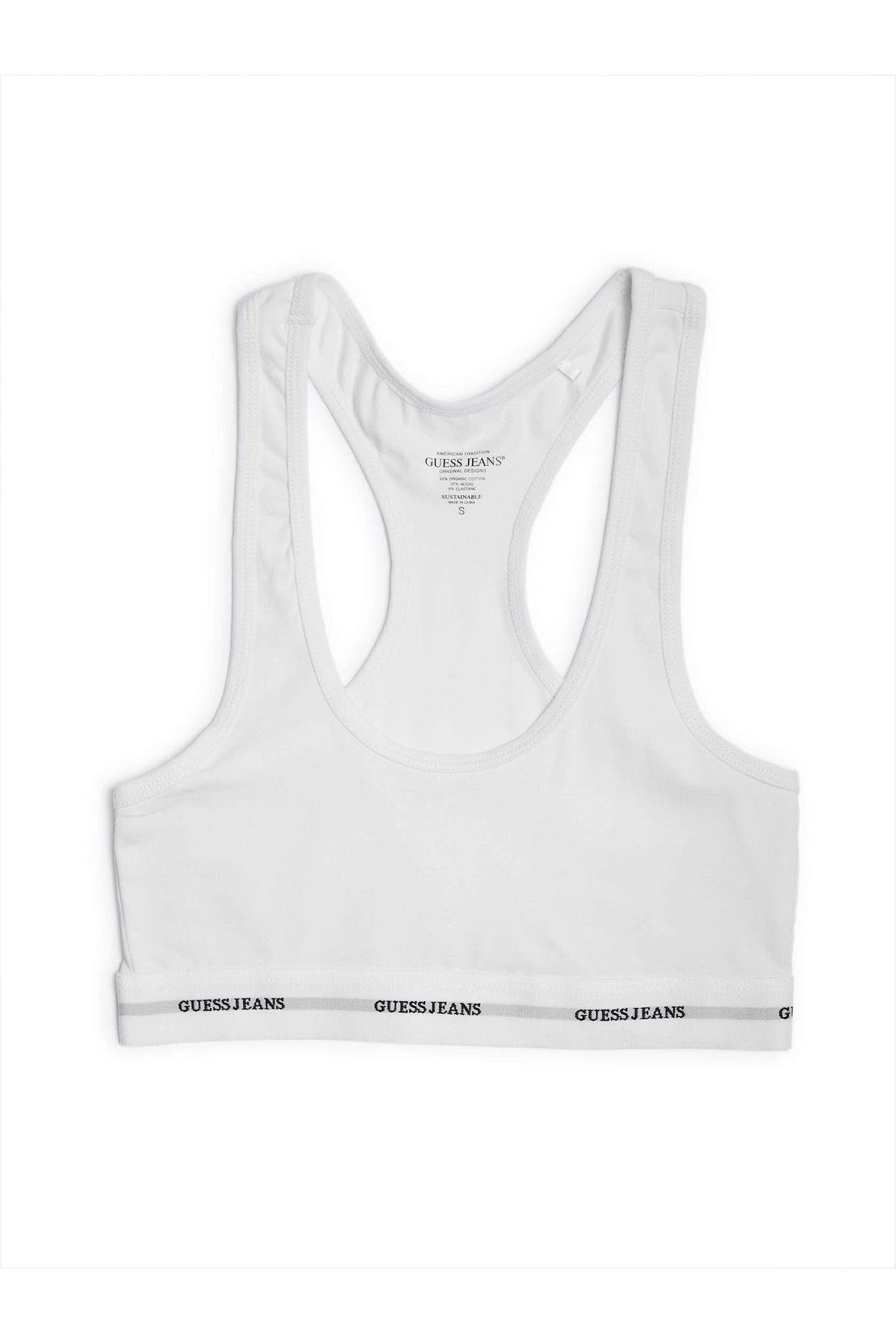 Jeans Gj Bralette Kadın Beyaz Iç Çamaşırı W4bz31kbbu1-g011