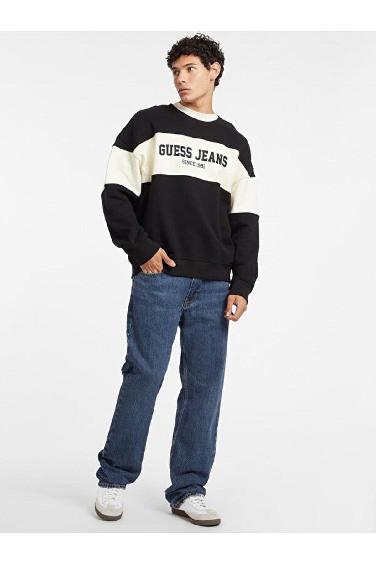 Jeans GJ CN OS HORIZONT STRIPE SWEATSHIRT M4BQ39