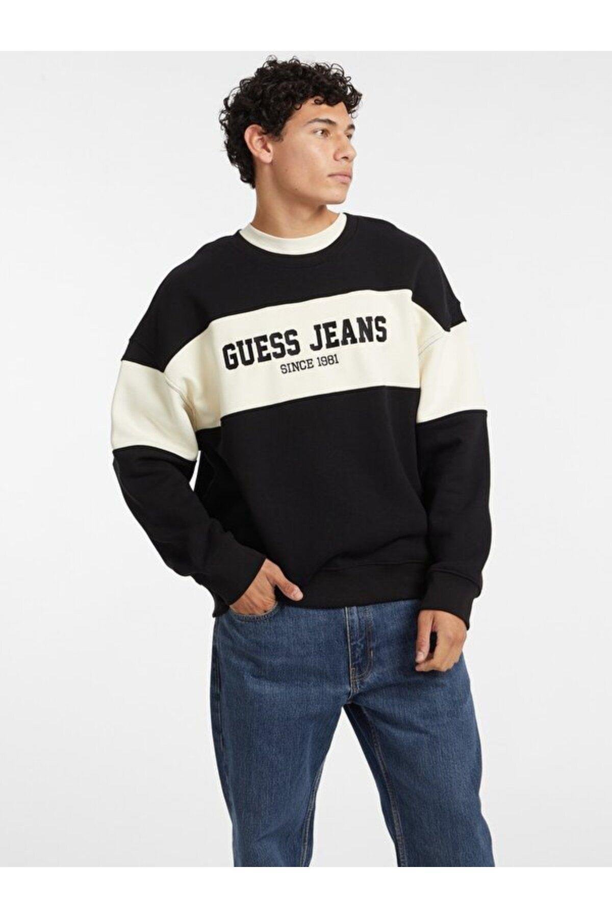 Jeans GJ CN OS HORIZONT STRIPE SWEATSHIRT M4BQ39