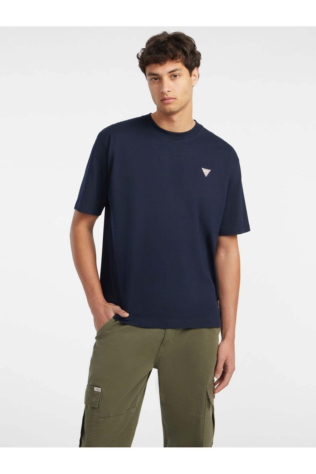 Jeans Gj Ss Cn Os Mını Trı Erkek Mavi T-shirt M4yı46k8fq4-a71w