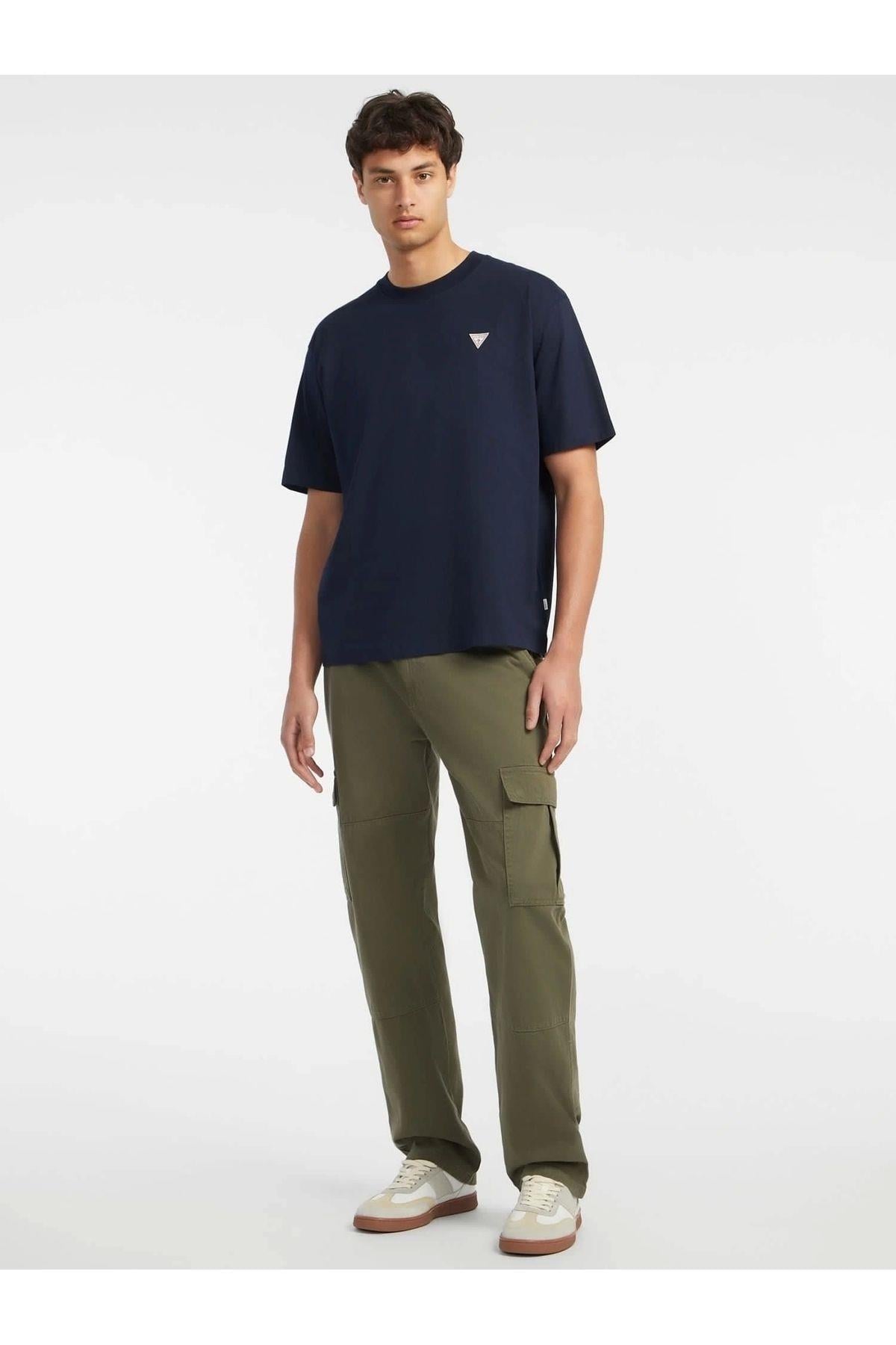 Jeans Gj Ss Cn Os Mını Trı Erkek Mavi T-shirt M4yı46k8fq4-a71w