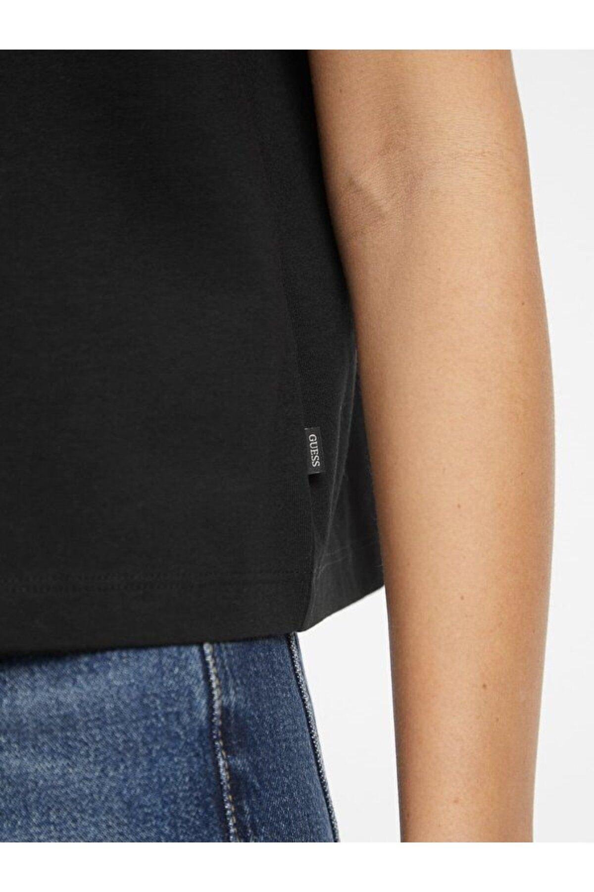 Jeans Kadın Boxy Fit T-shirt