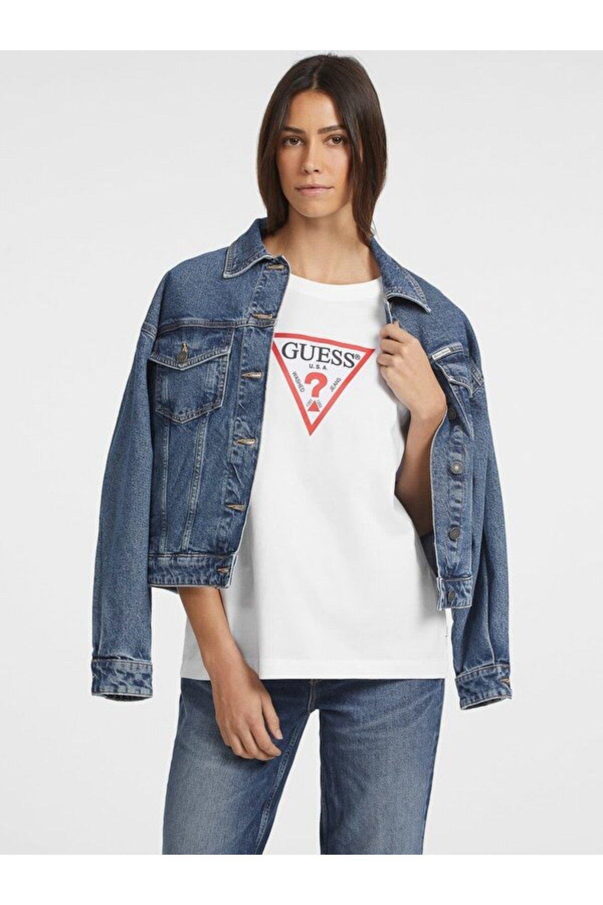 Jeans Kadın Oversize Fit T-shirt