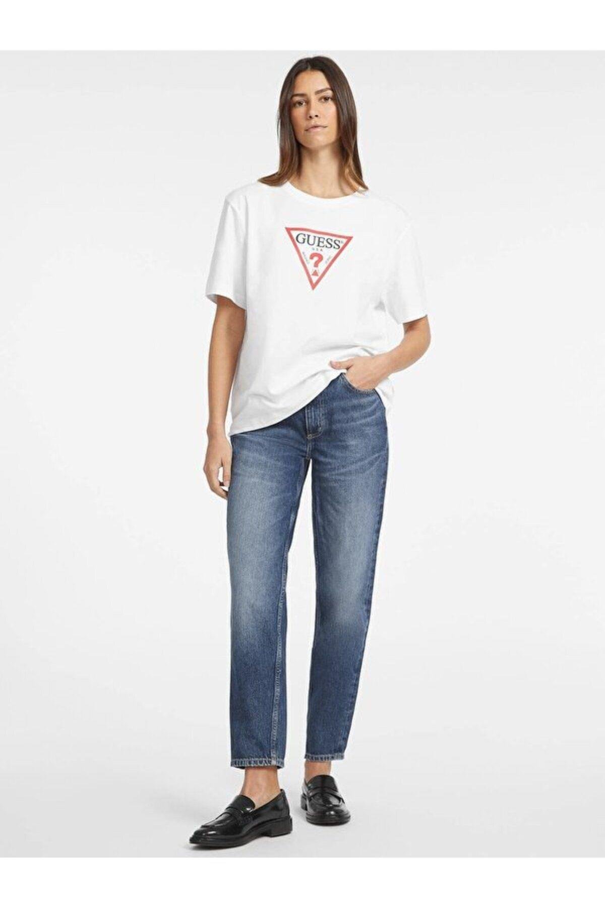 Jeans Kadın Oversize Fit T-shirt
