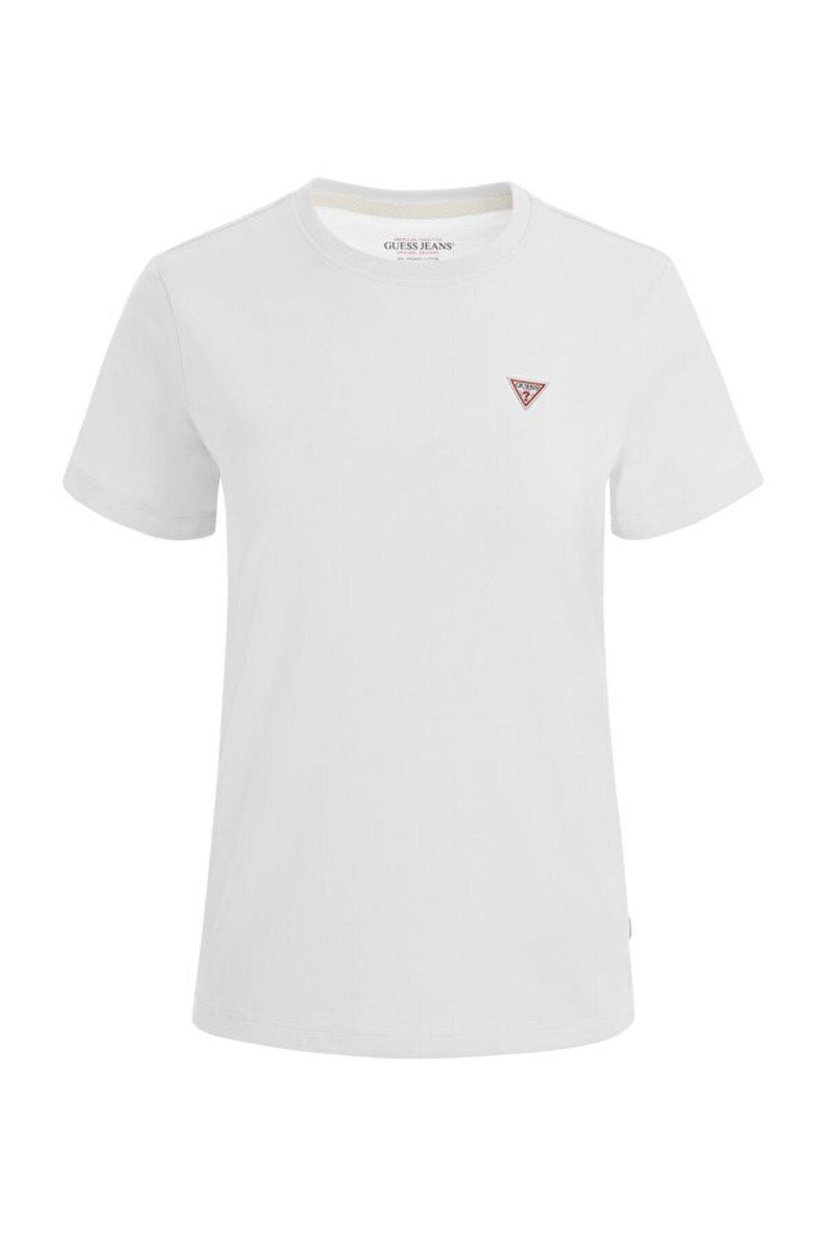 Jeans Kadın Slim Fit T-shirt