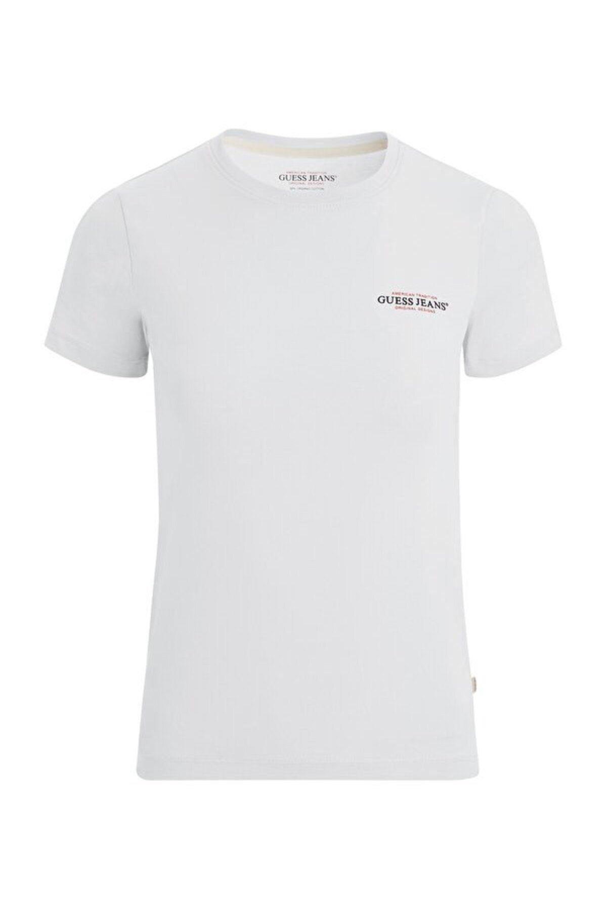 Jeans Kadın Slim Fit T-shirt