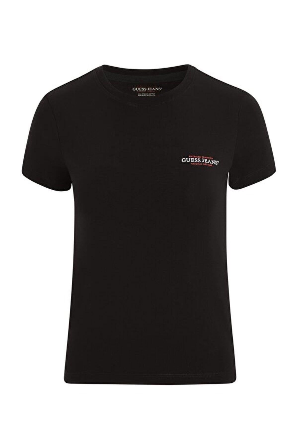 Jeans Kadın Slim Fit T-shirt