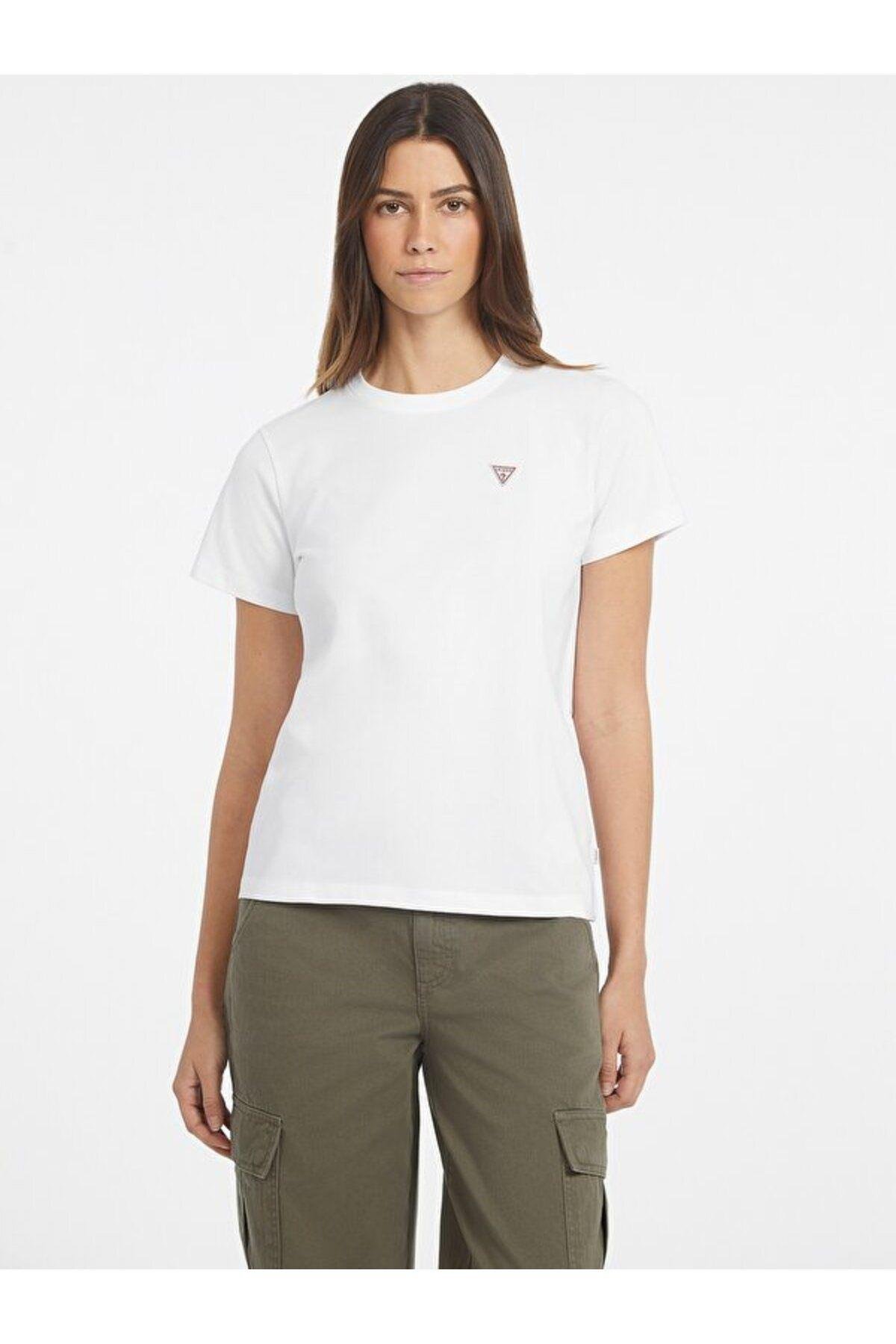 Jeans Kadın Slim Fit T-shirt