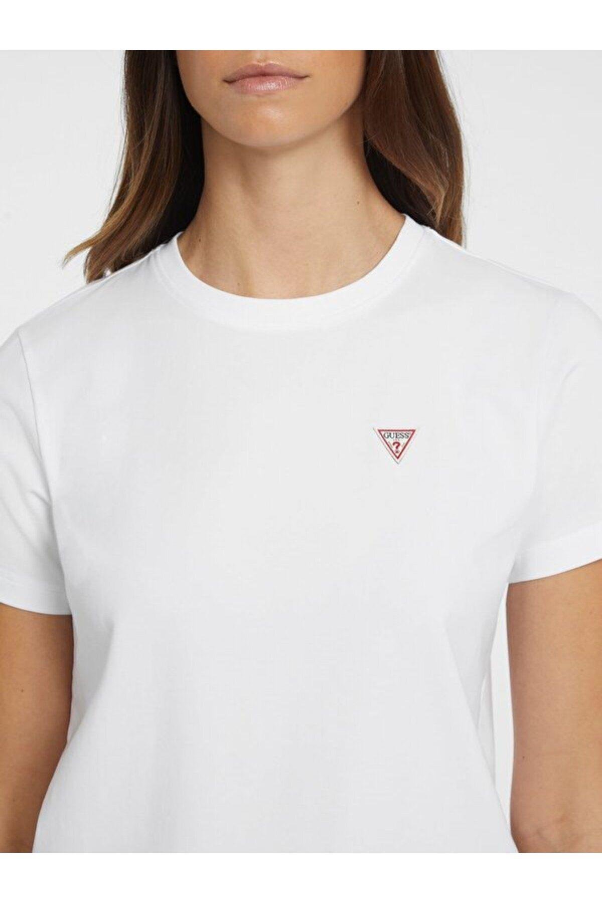 Jeans Kadın Slim Fit T-shirt