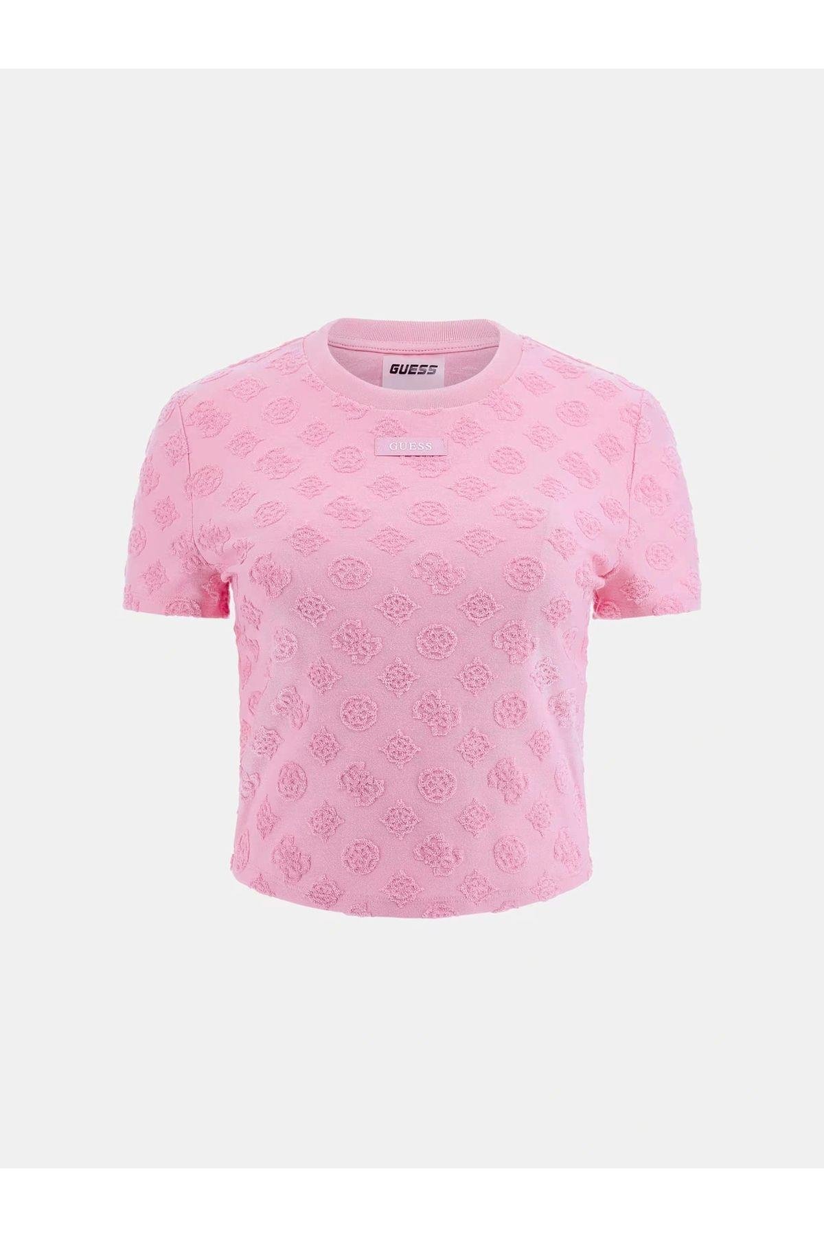 Kadın Peony Jakarlı Triko Bluz