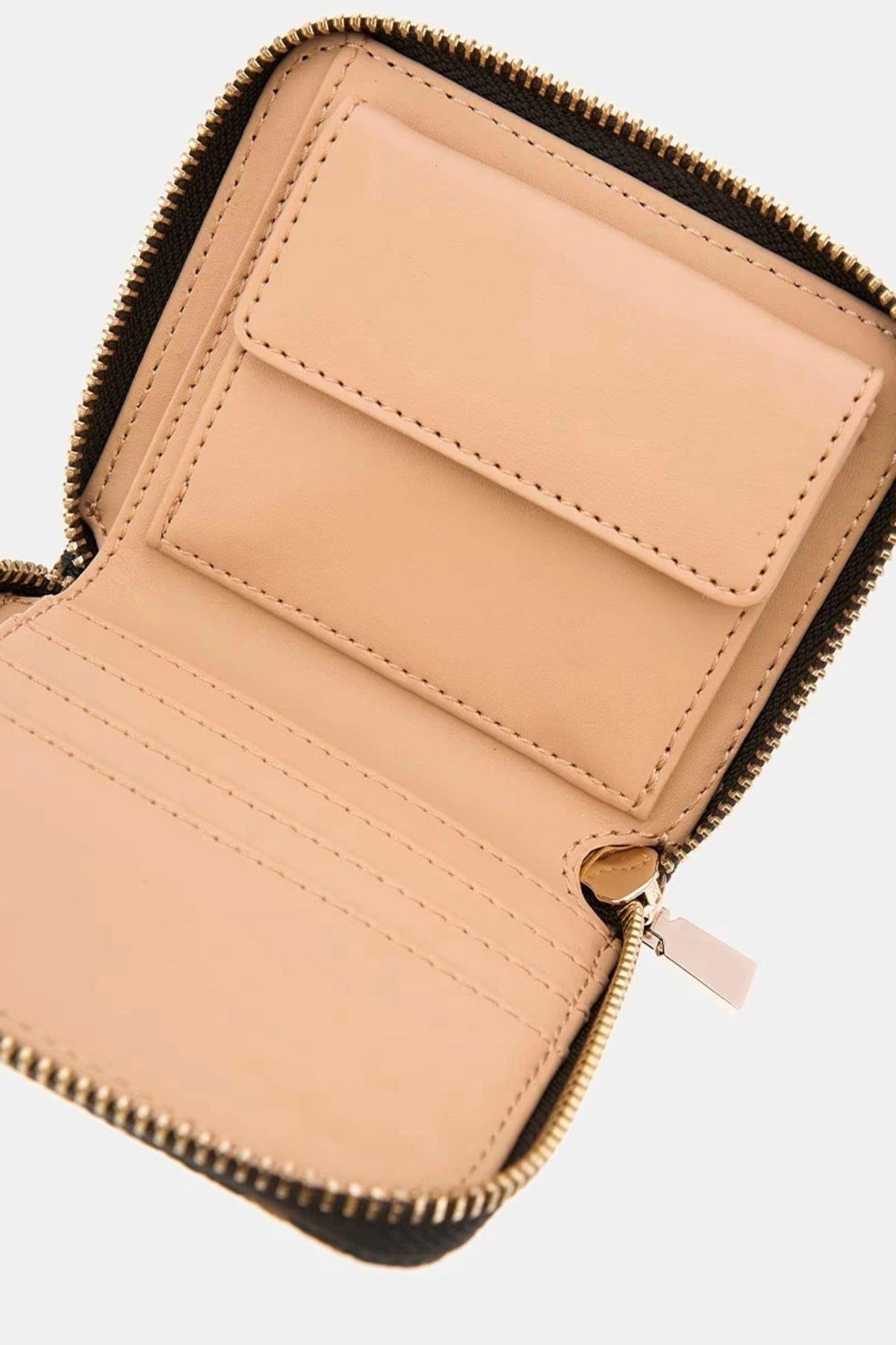 Laurel Slg Small Zıp Kadın Kahverengi Cüzdan Swpg8500137-mlo