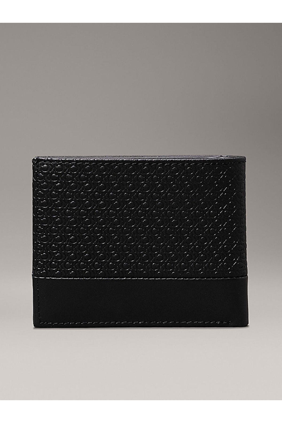 Logo Leather RFID Billfold Wallet Cüzdan