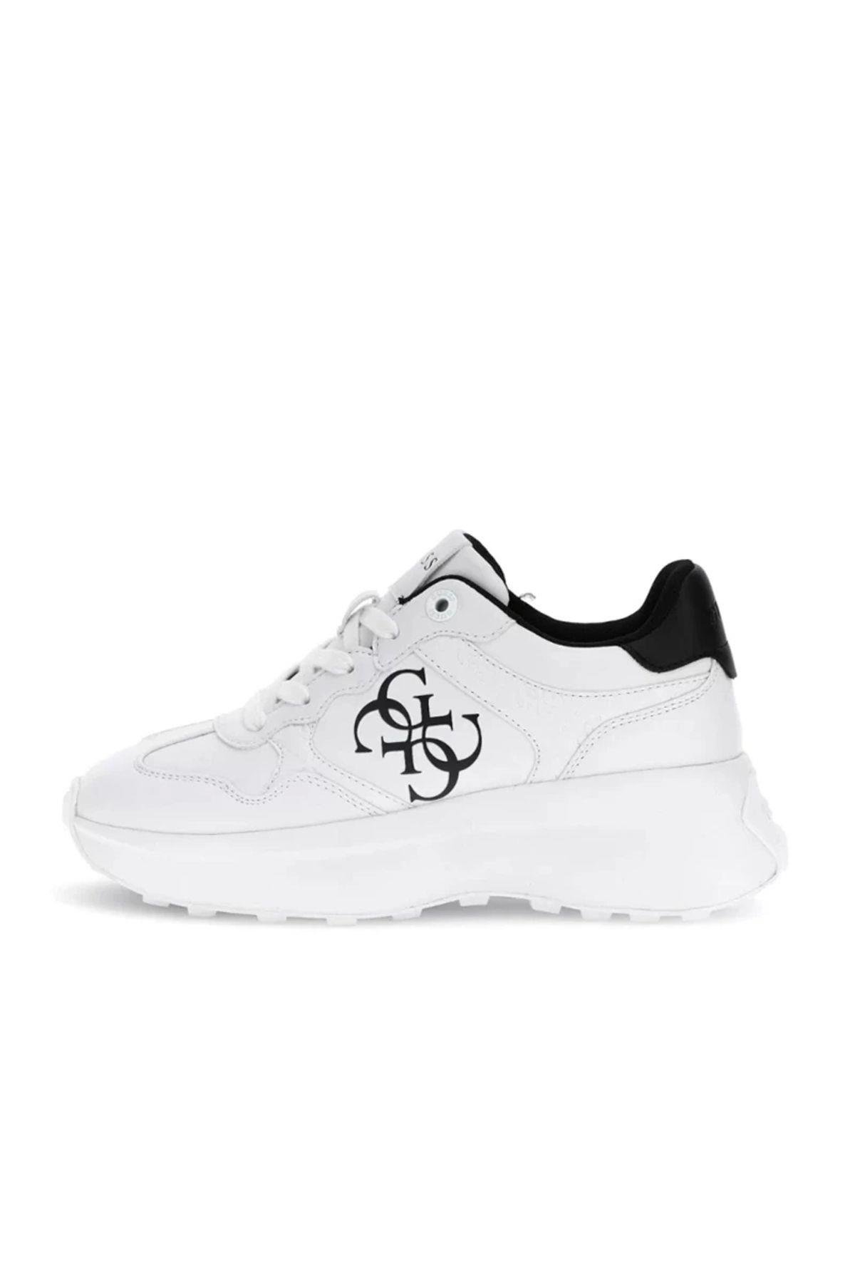 Luckeı Kadın Beyaz Sneaker Flplucele12-whıte