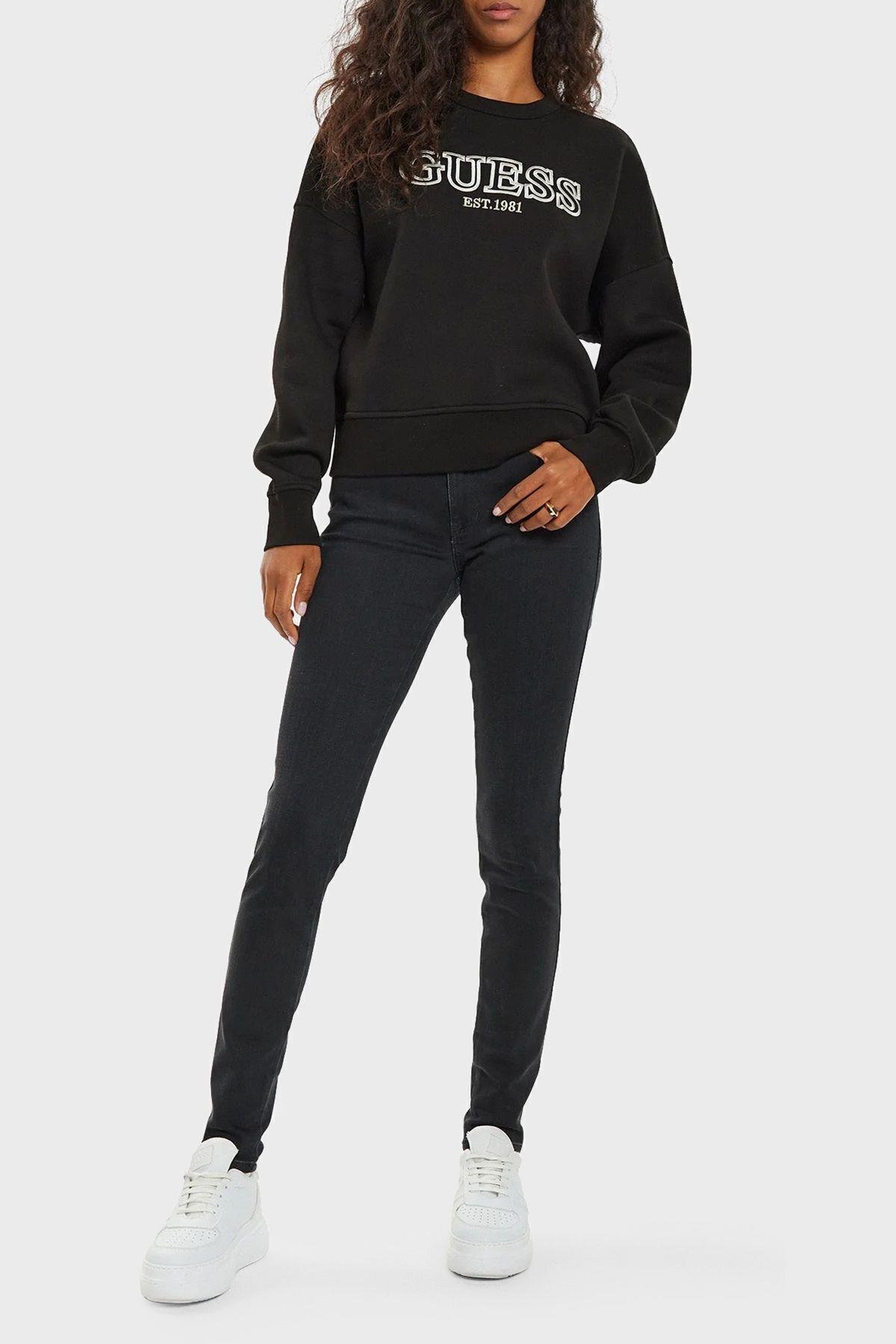 Midge Pamuklu Bisiklet Yaka Regular Fit Sweat V4BQ03KCHX0  SWEAT V4BQ03 KCHX0 JBLK