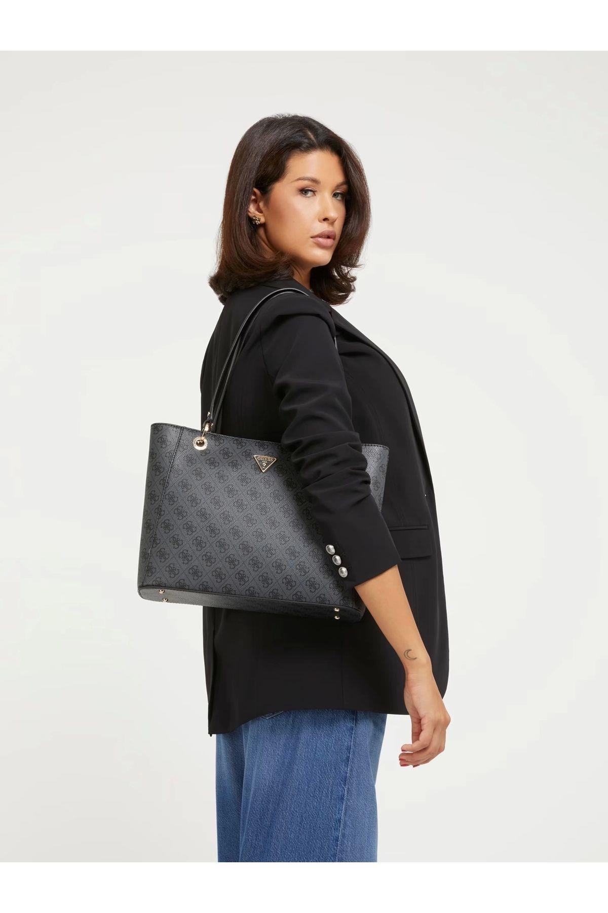 Noelle Tote Kadın Antrasit El Çantası Hwbg7879250-clo