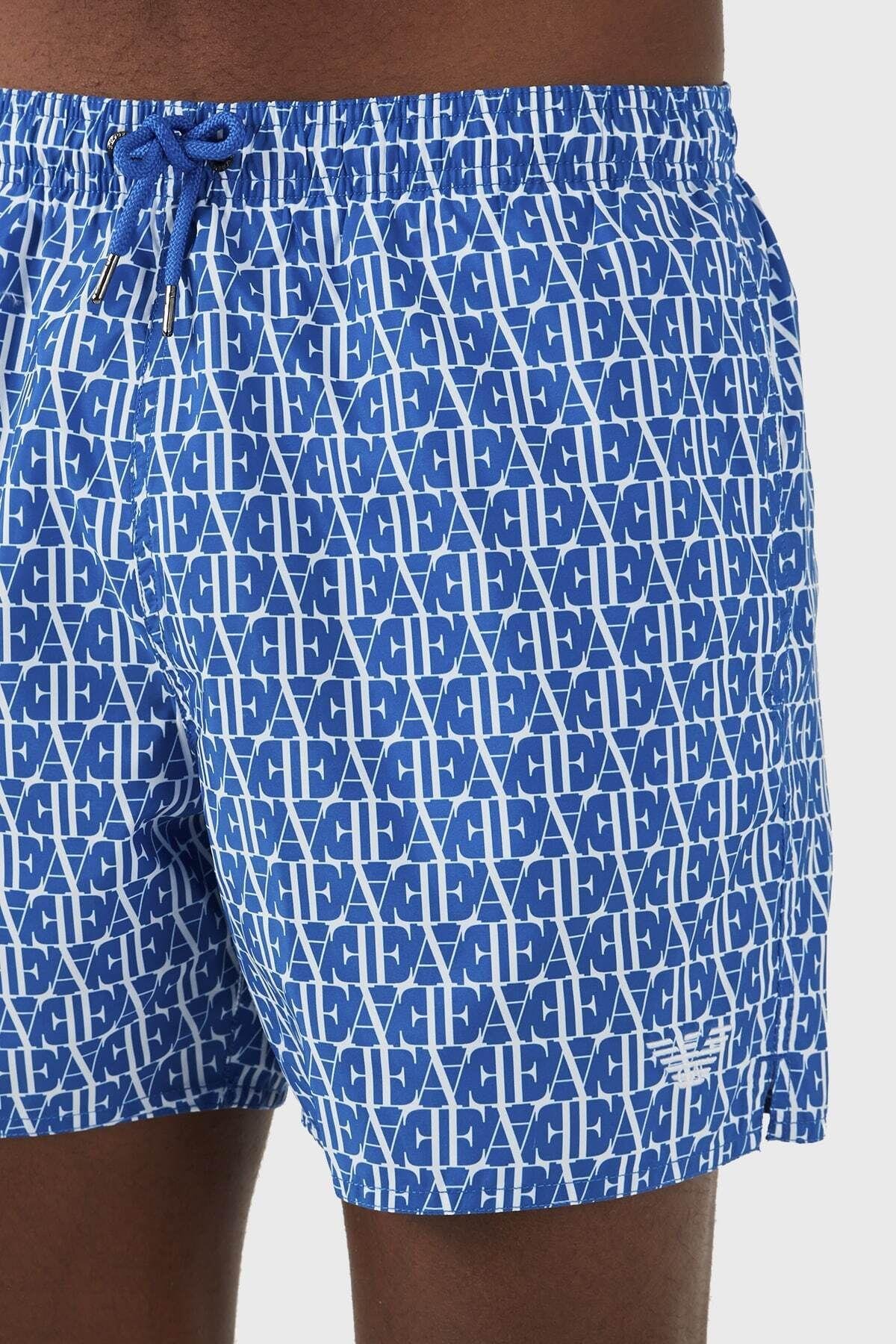 Regular Fit Cepli Mayo Short Erkek MAYO SHORT 211740 4R436 06833