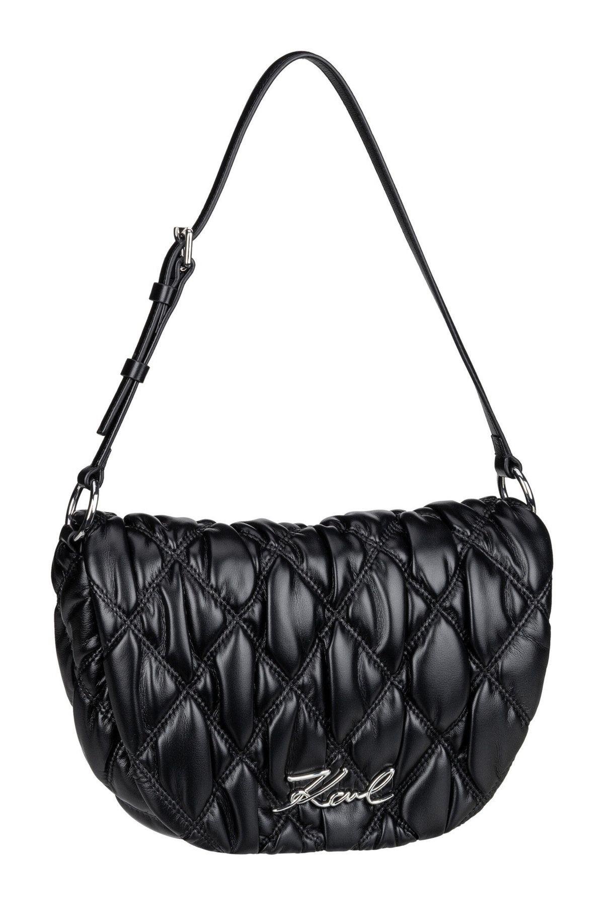 Schultertasche K/İmza Kuilt Flap SHB