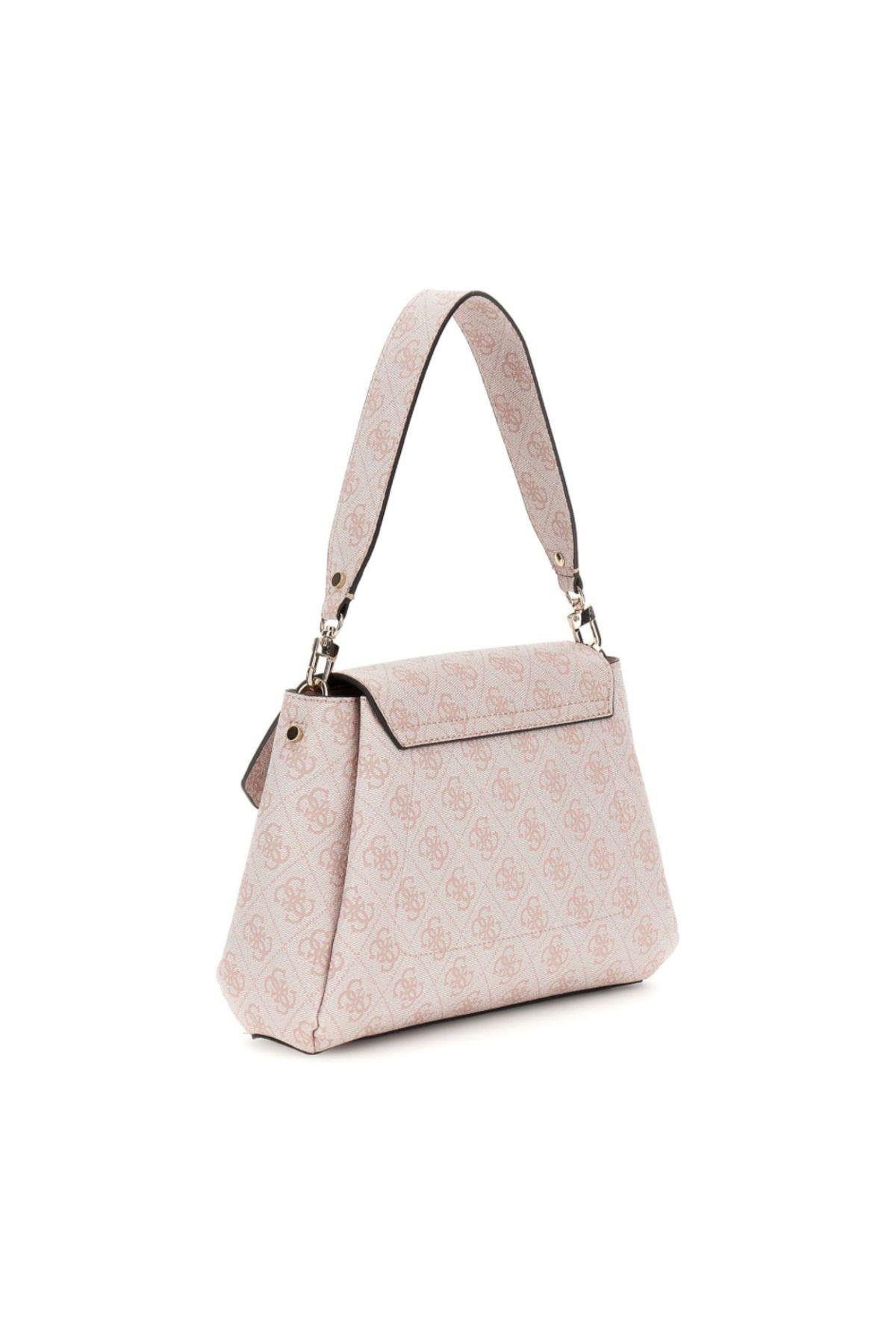 Sora Dusty Rose Kadın Marka Logolu Omuz Çantası SG950720 Toz Pembe