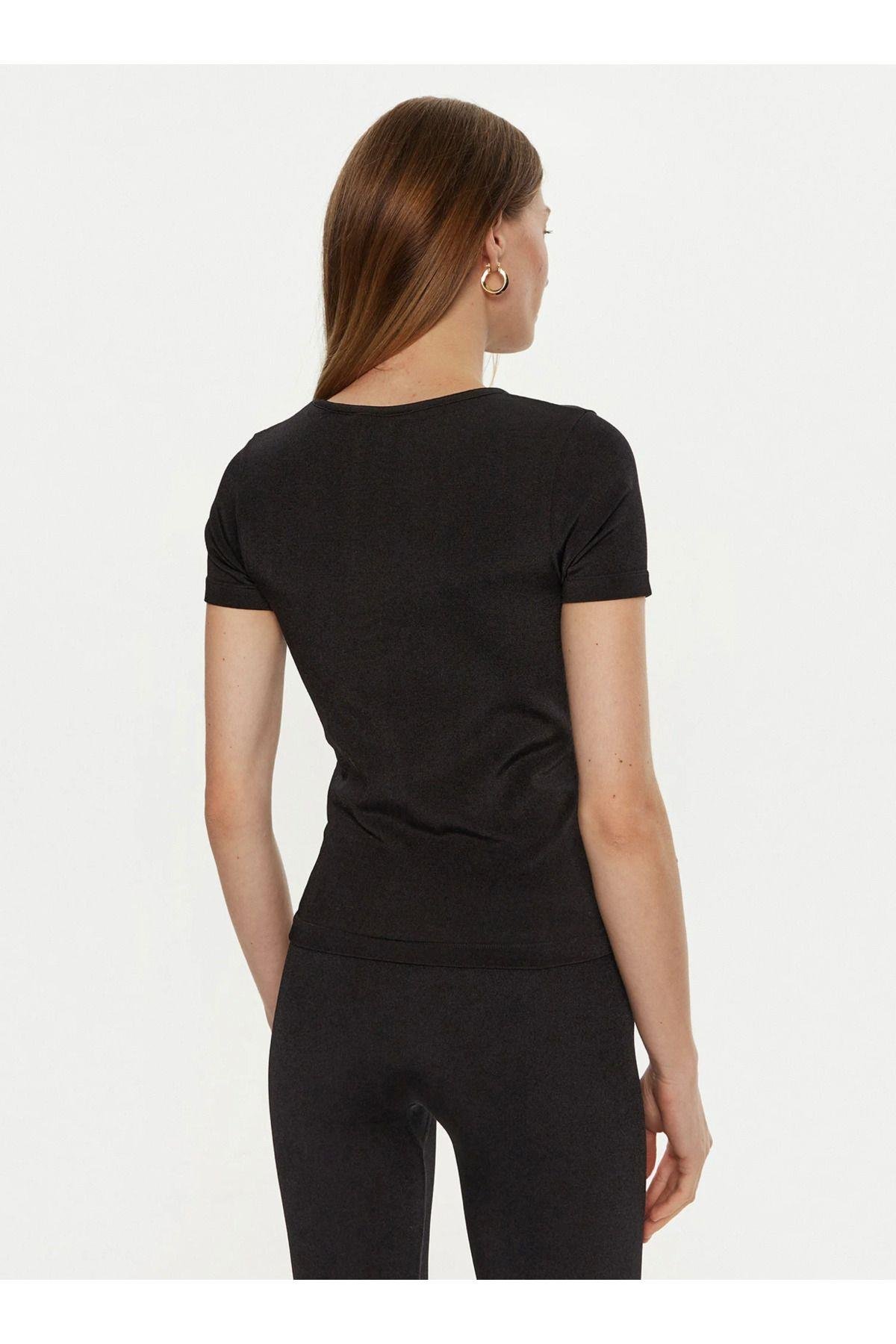 STACIE Marka Logolu Kadın T-Shirt SEAMLESS SS T V4BP08