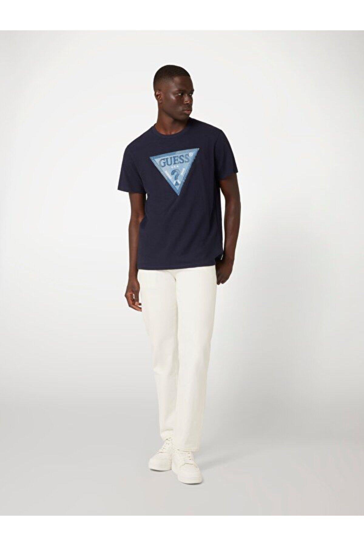 Triangle Patch Erkek Regular Fit T-shirt