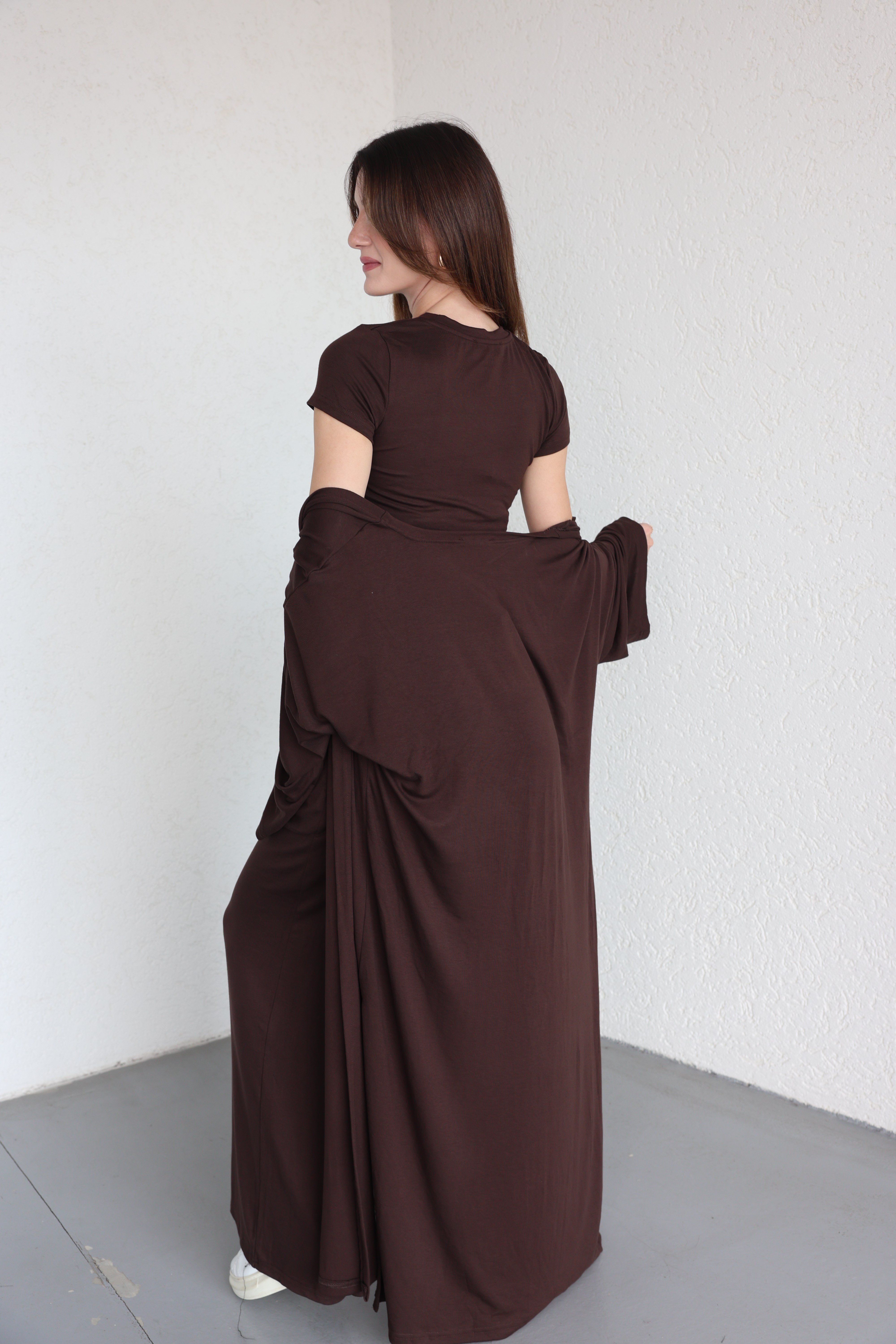 Pantolon TakımKimono 3lü Plazzo Takım