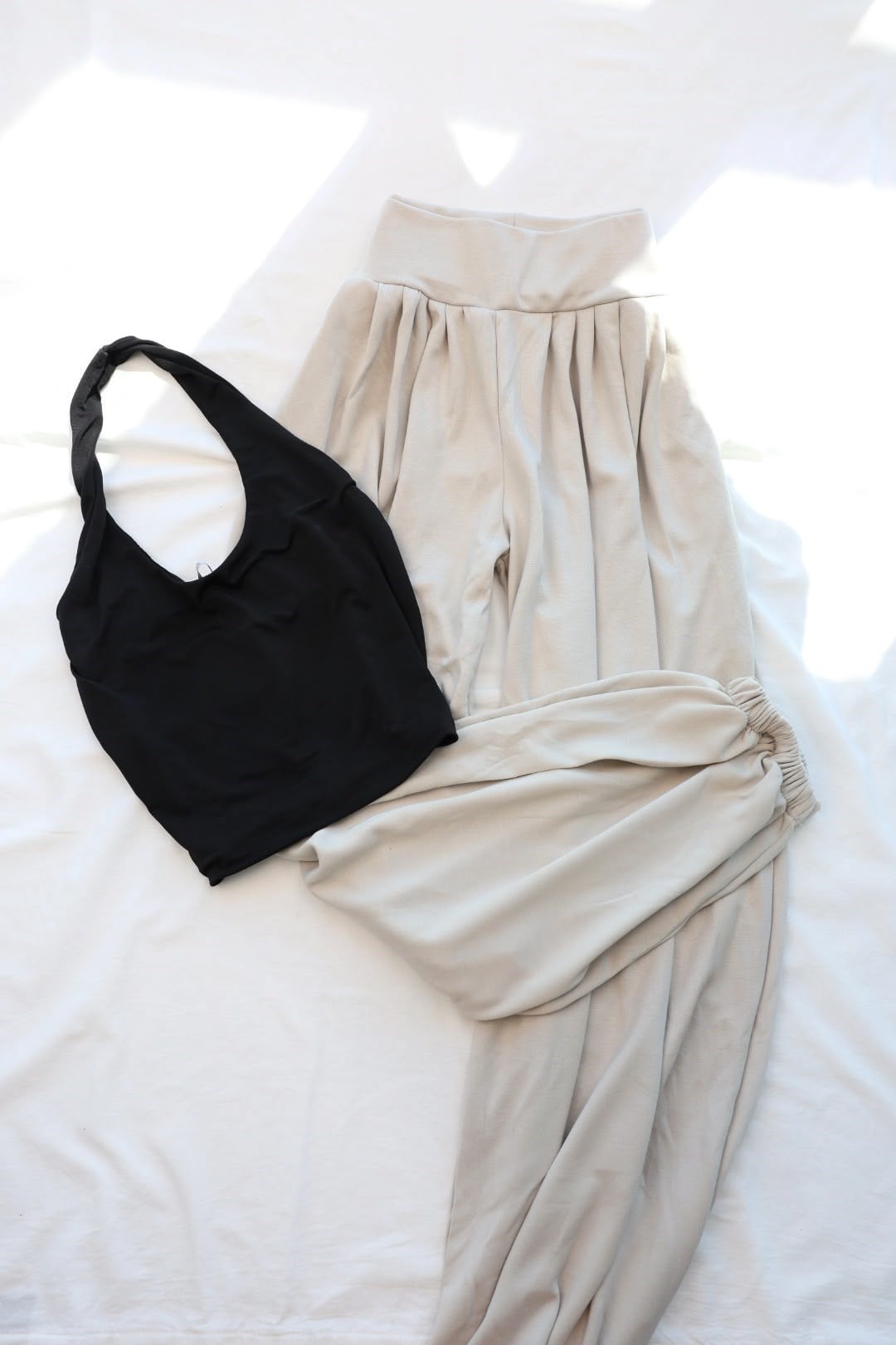 PantolonPile Detaylı Jogger Pantolon