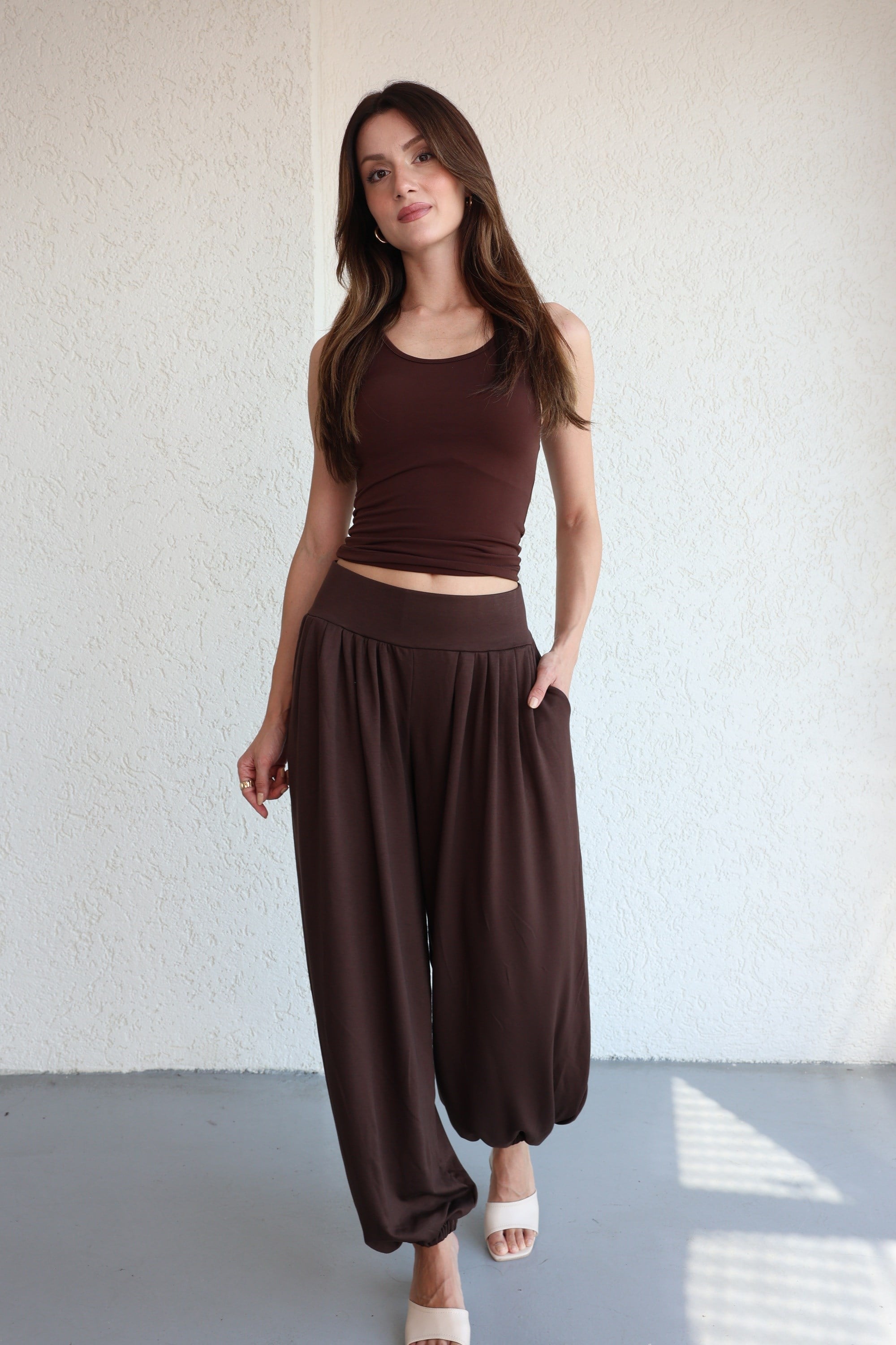 PantolonPile Detaylı Jogger Pantolon