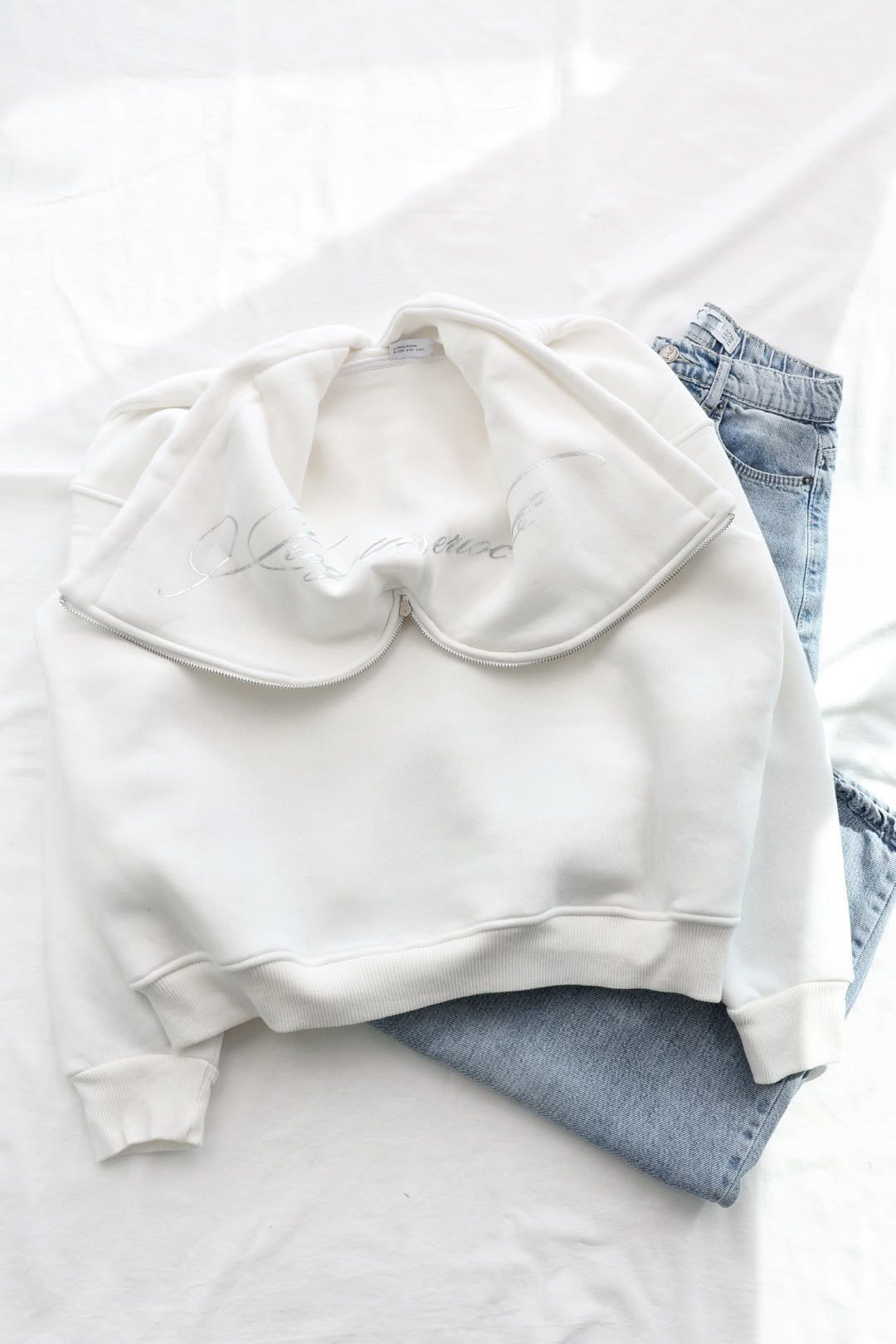 SweatKapşon Açılabilir  İçi Baskılı 3iplik Şardonlu Sweat
