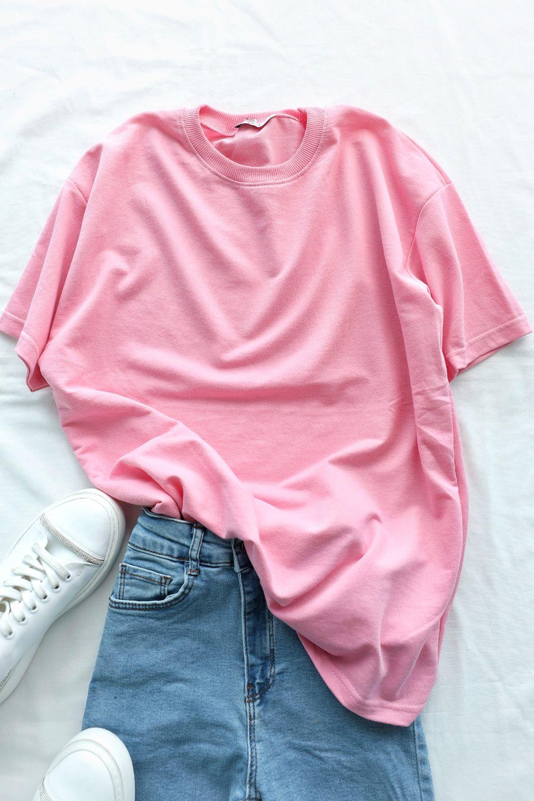 TshirtBisiklet Yaka  İki İplik Tshirt