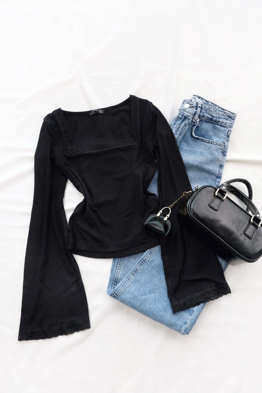 BluzKare Yaka Dantelli Bluz