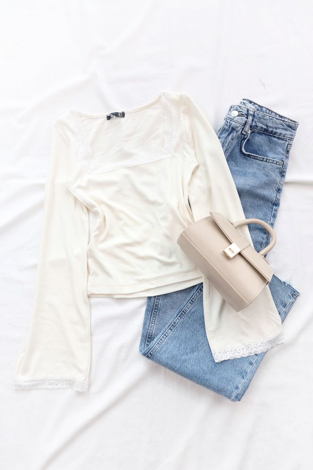 BluzKare Yaka Dantelli Bluz