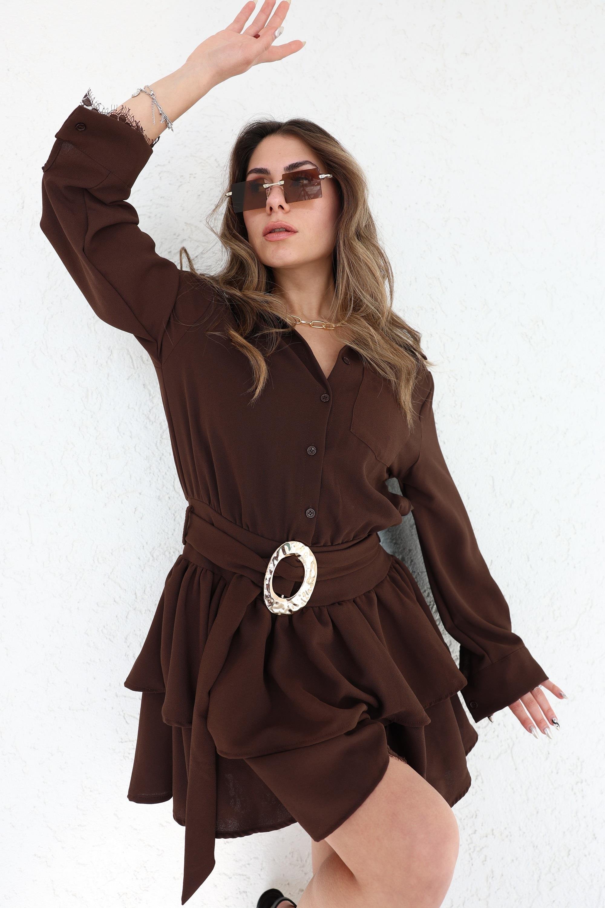 ElbiseKat Kat Tasarım Gömlek Elbise