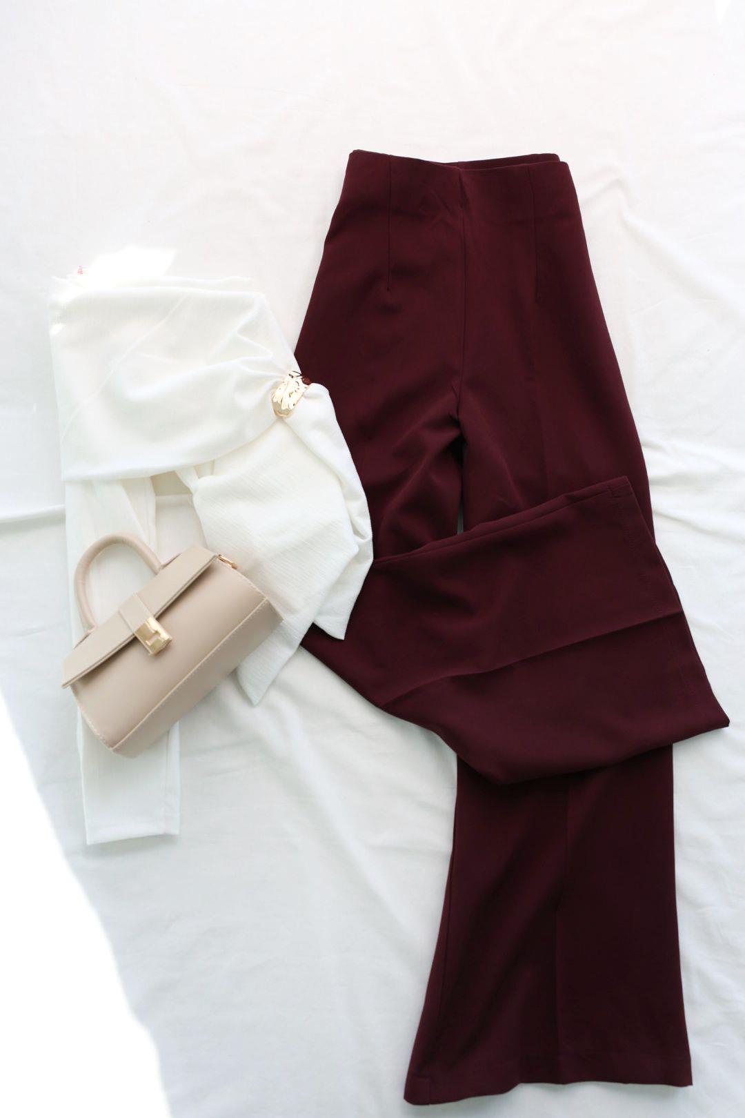 PantolonMng Plazzo Bilek Boy Pantolon