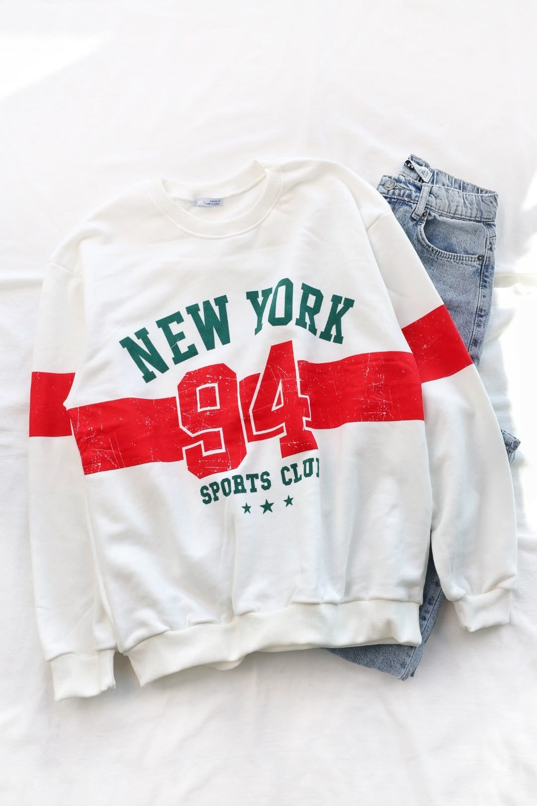 SweatNewYork 94 Baskılı Sweat