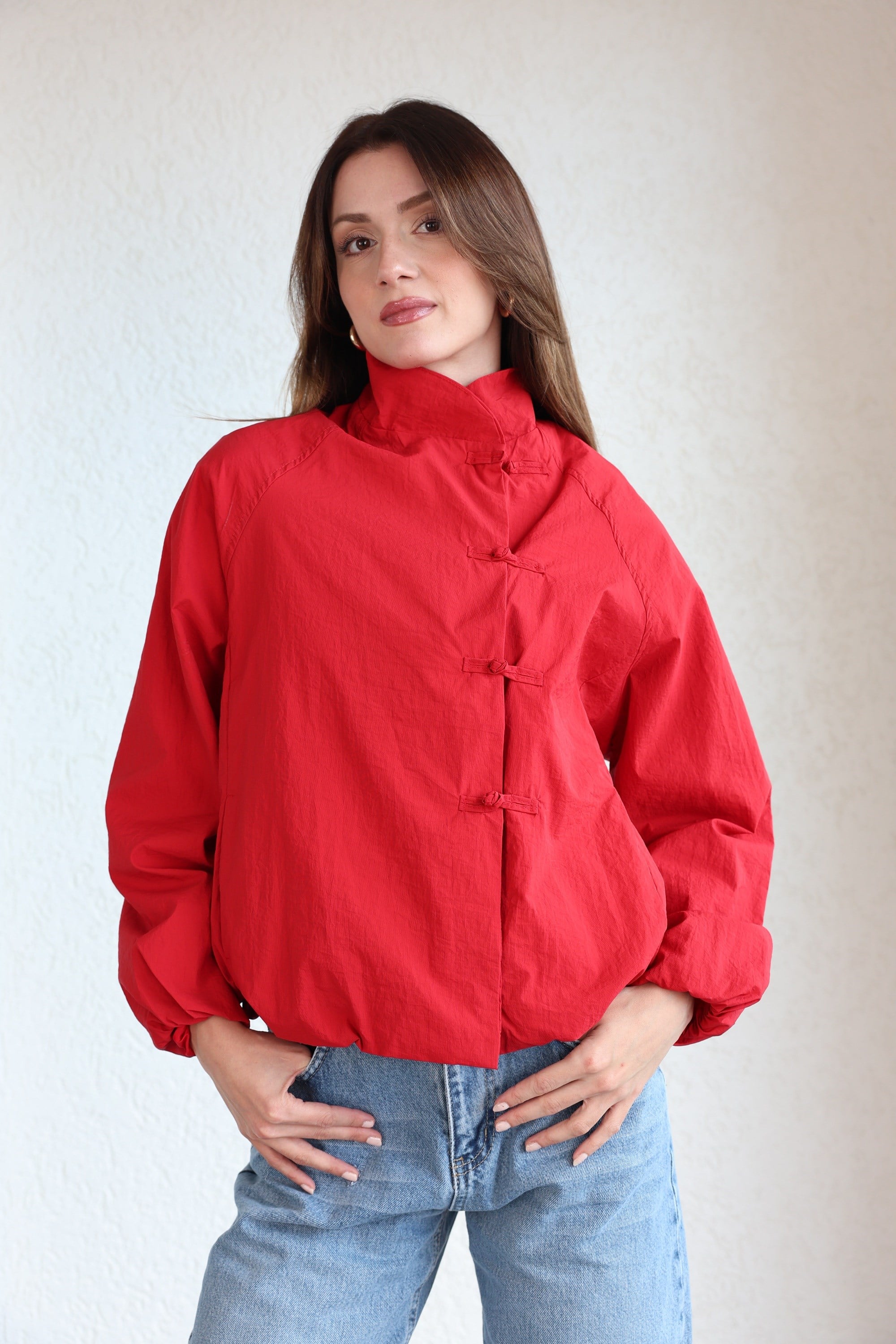CeketAstalı Çıtçıtlı Bomber Ceket
