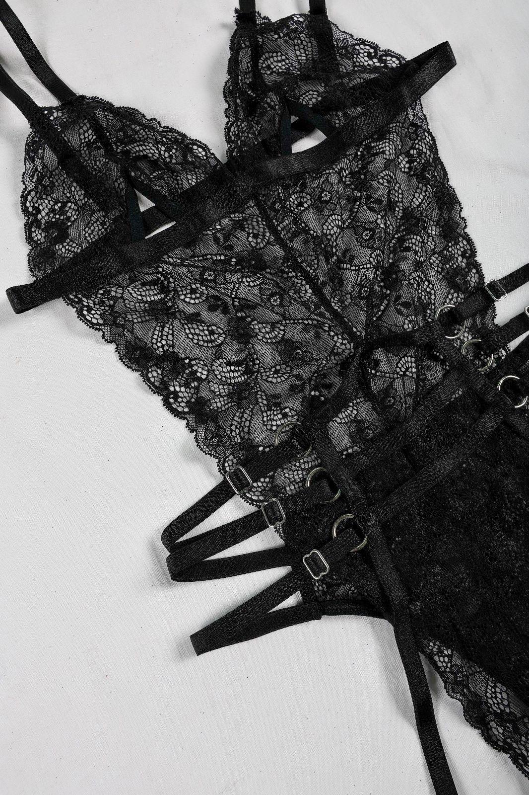 FantasyFull Güpürlü Halka Detaylı Fantazi Babydoll