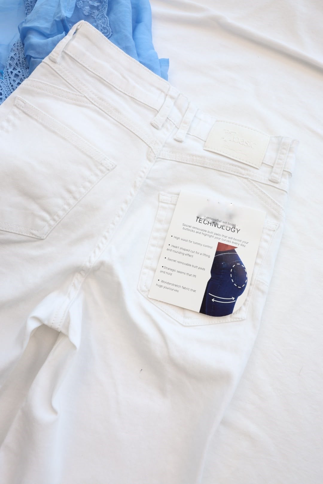 Jean/KotPaça Kesik Push Up Jean