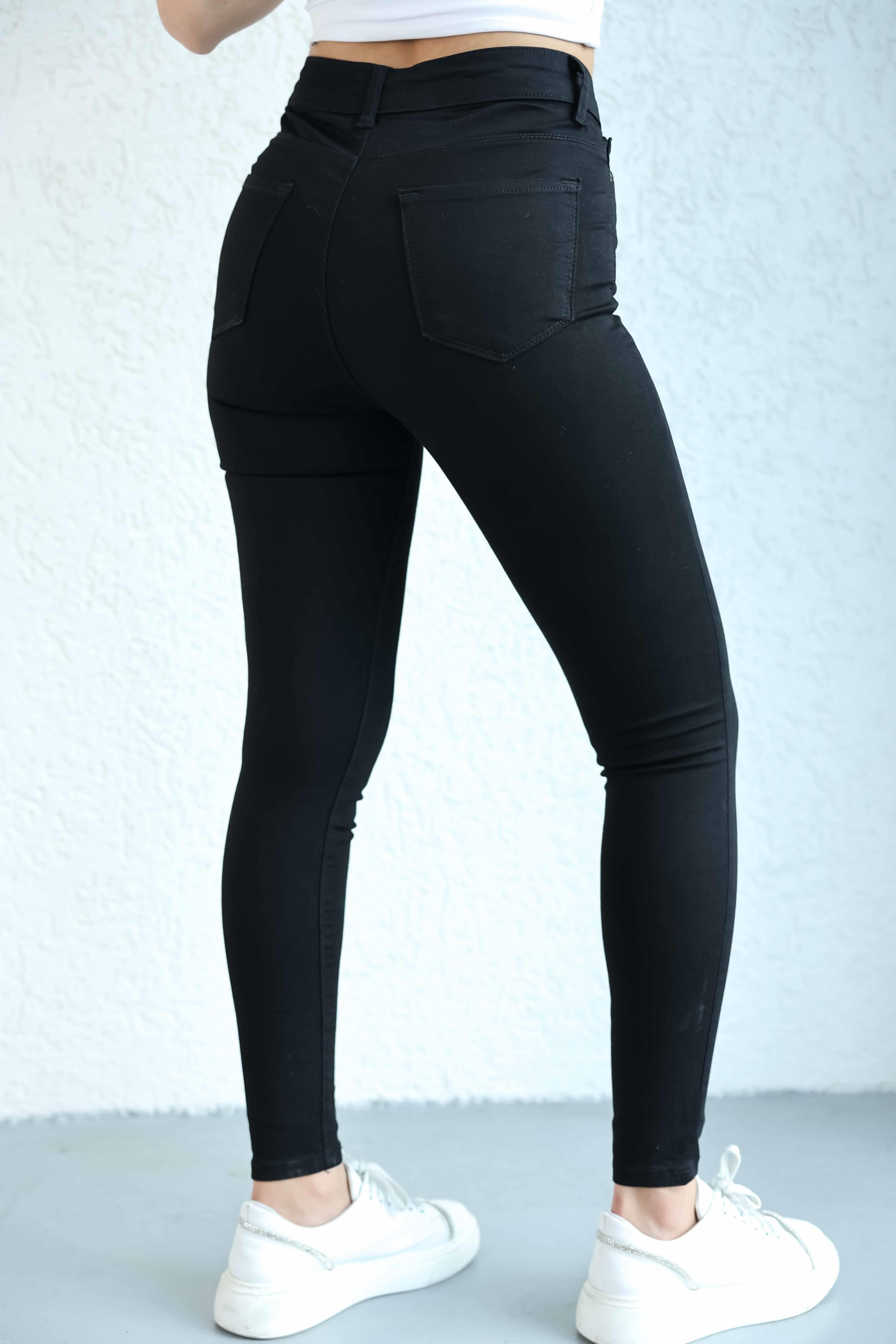 Jean/KotLikralı Skinny Jean